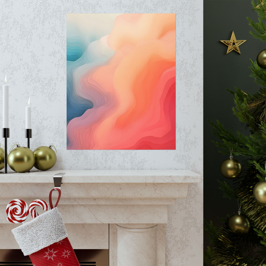 Echoes of Warm Winds Matte Vertical Poster — Wall Art