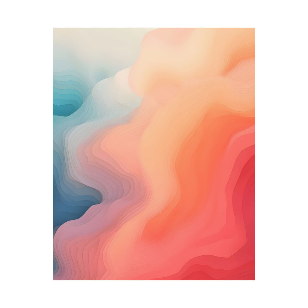 Echoes of Warm Winds Matte Vertical Poster — Wall Art