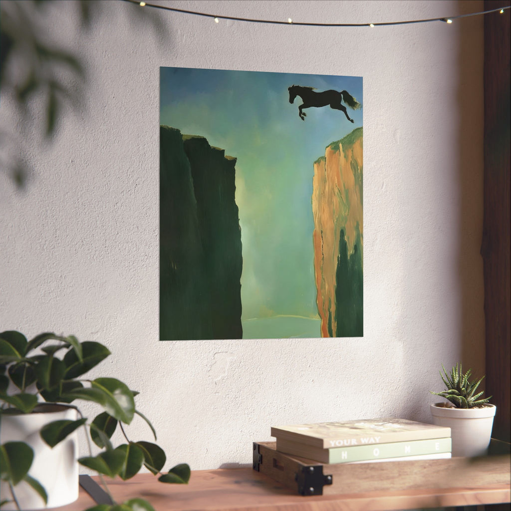 ourage Lives in the Space Between Matte Vertical Poster — Wall Art