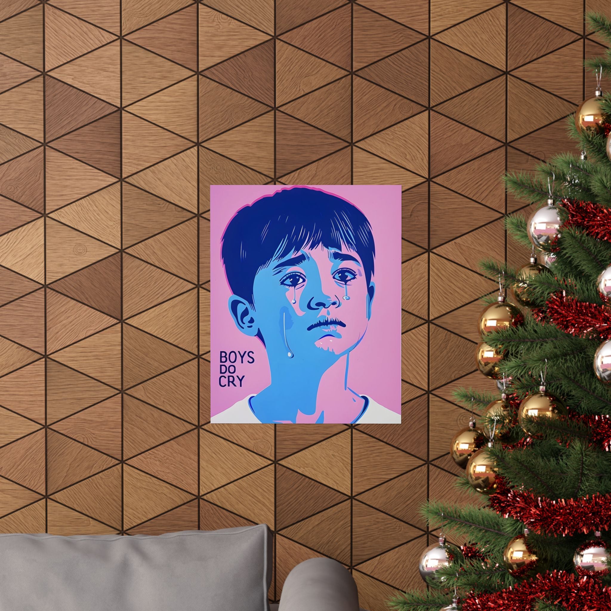 Boys Dont Cry Matte Vertical Poster — Wall Art