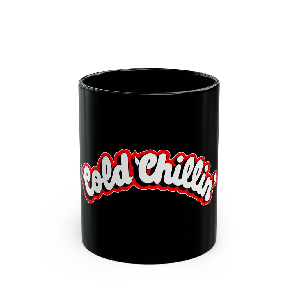 Cold Chillin Logo Retro Black Mug (11oz, 15oz)