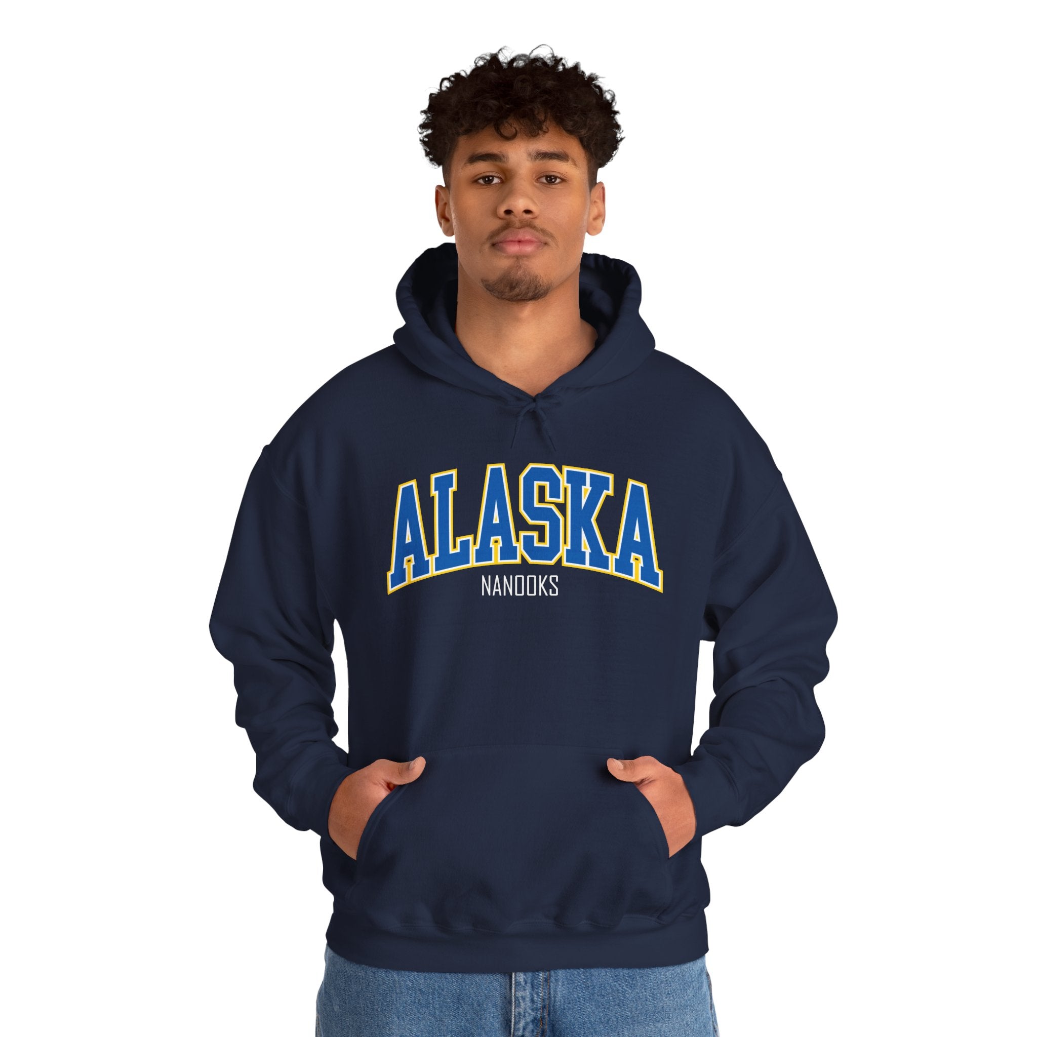 Alaska Nanooks Retro Logo — Bold City Pride Pullover