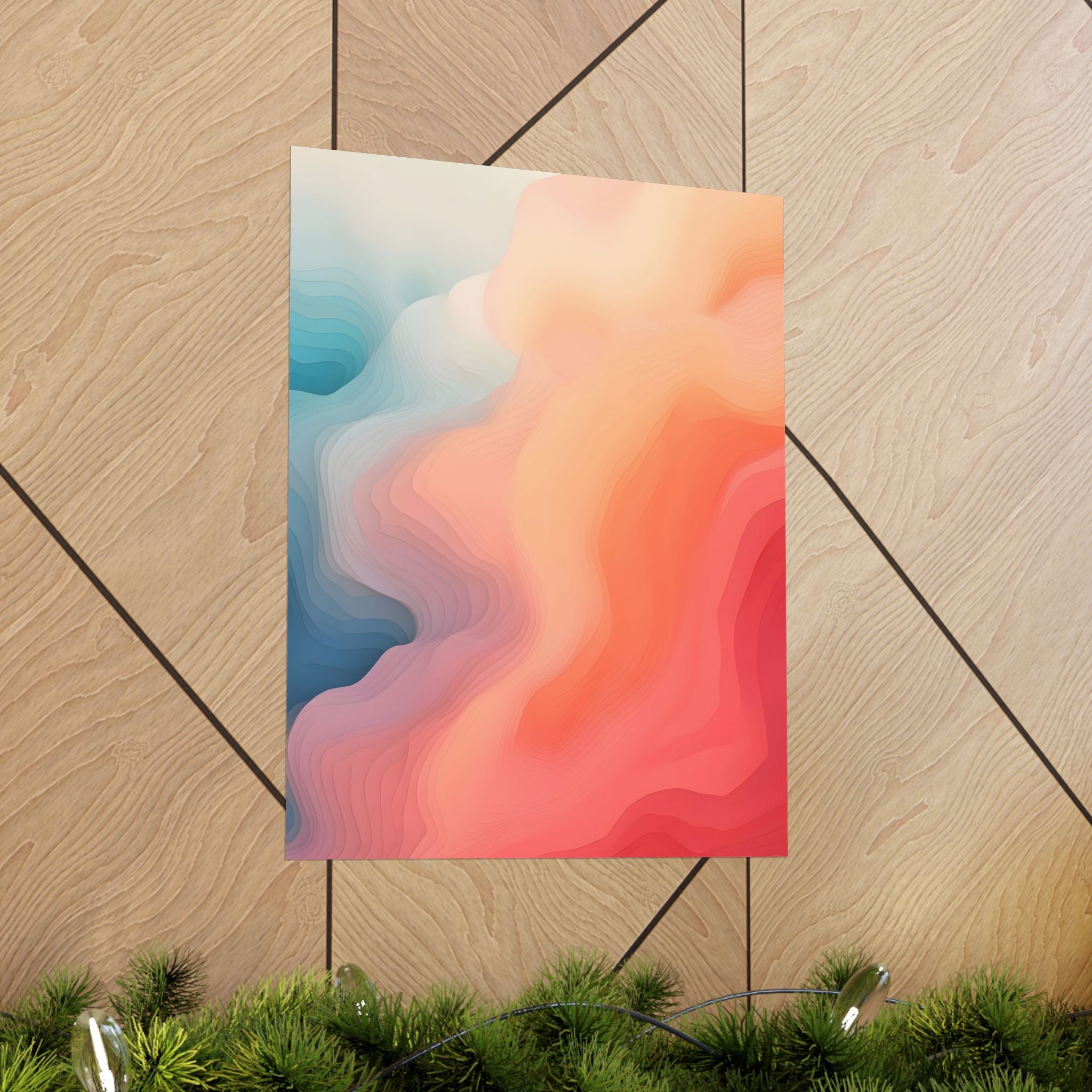 Echoes of Warm Winds Matte Vertical Poster — Wall Art