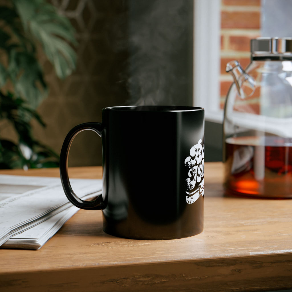 Boblo Island Logo  Black Mug (11oz, 15oz)