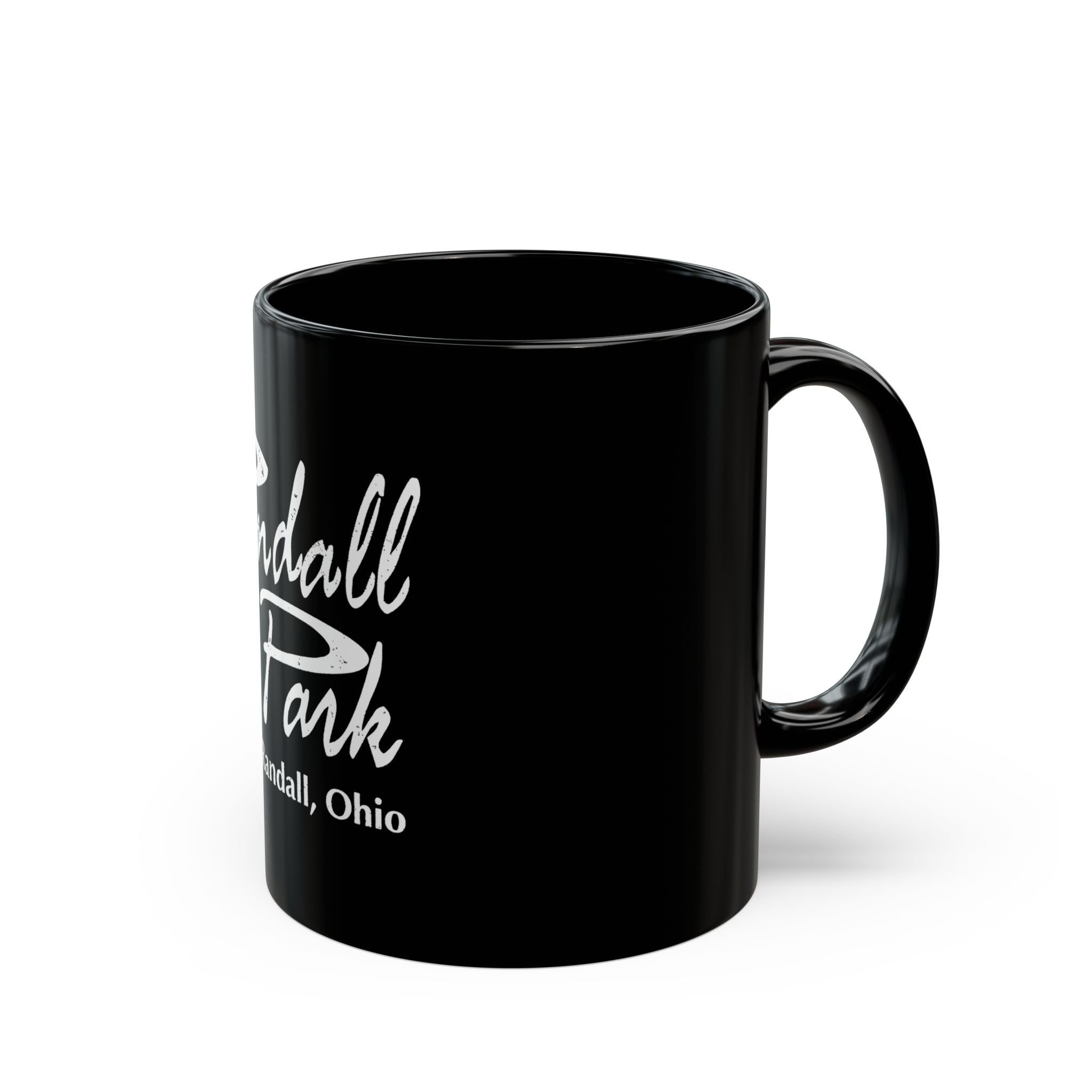 Randall Park Logo Retro Black Mug (11oz, 15oz)