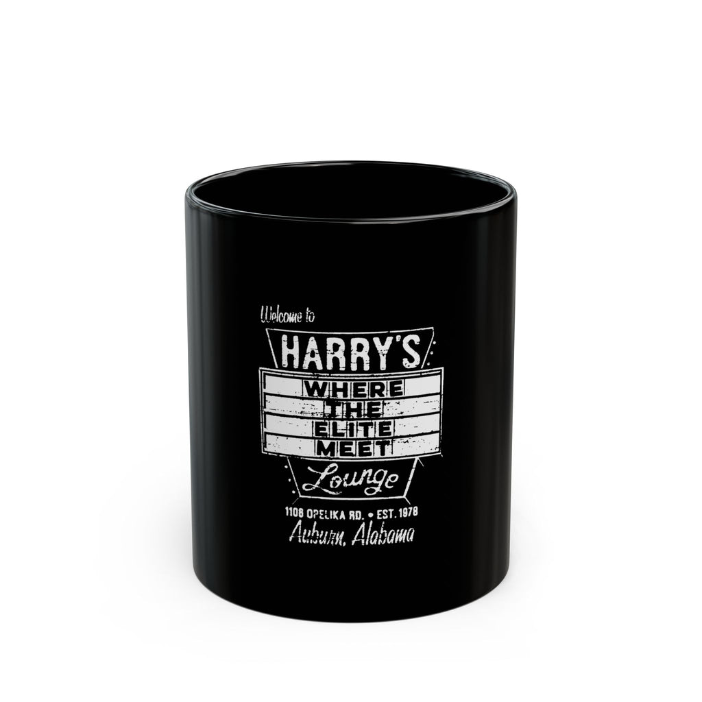 Harrys Retro Black Mug (11oz, 15oz)