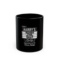 Harrys Retro Black Mug (11oz, 15oz)