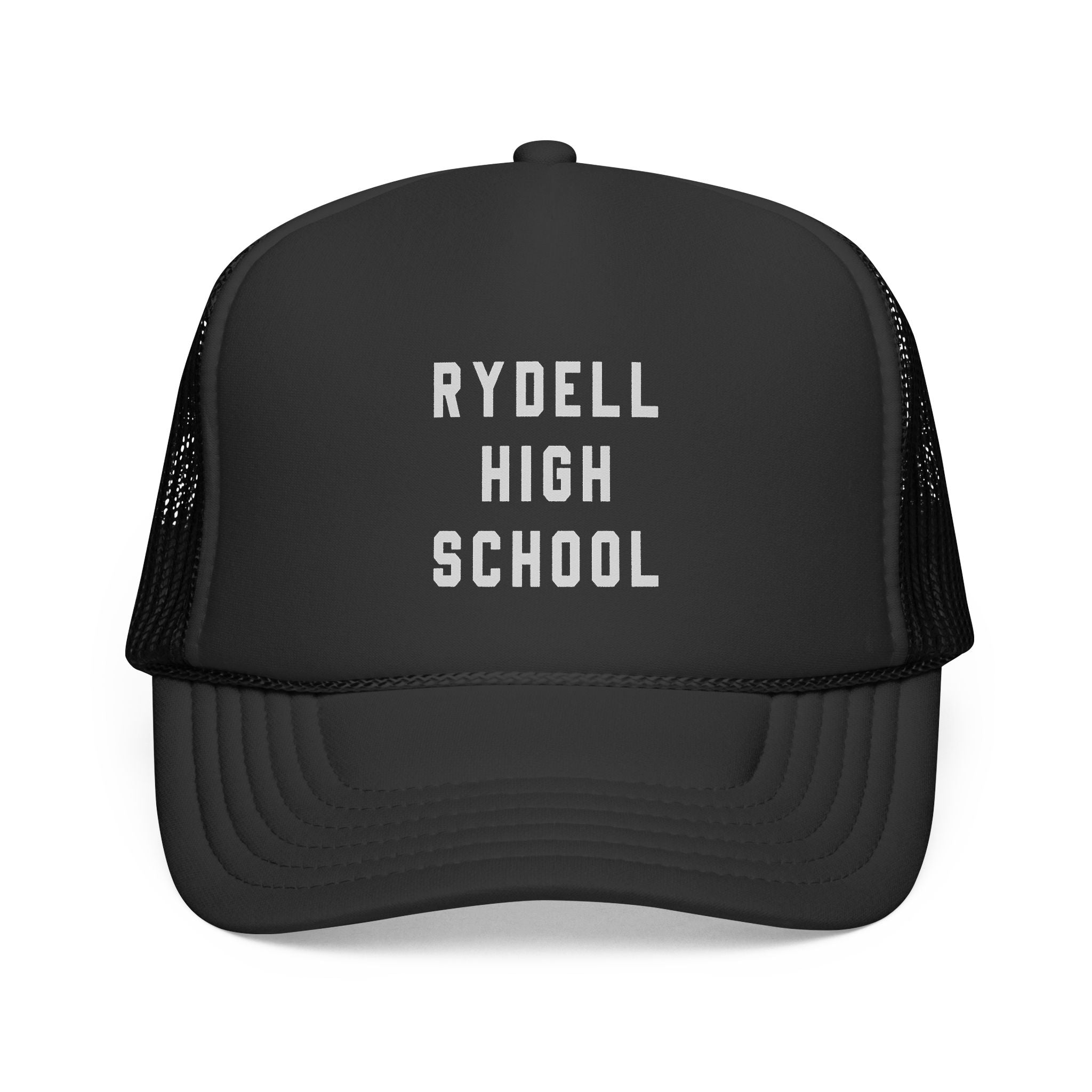 Rydell High School Logo – Vintage Arch Logo Mesh Hat