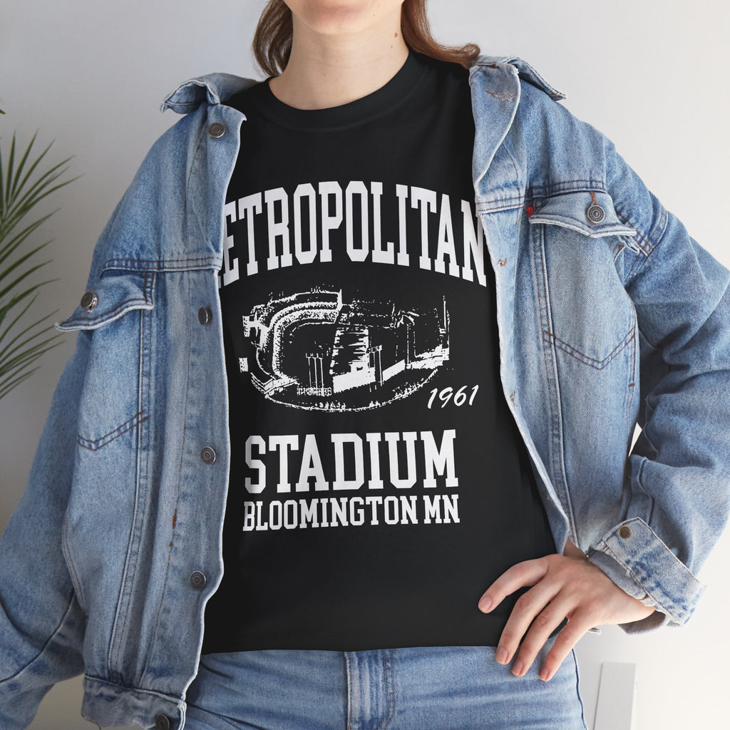 Metropolitan Stadium Logo