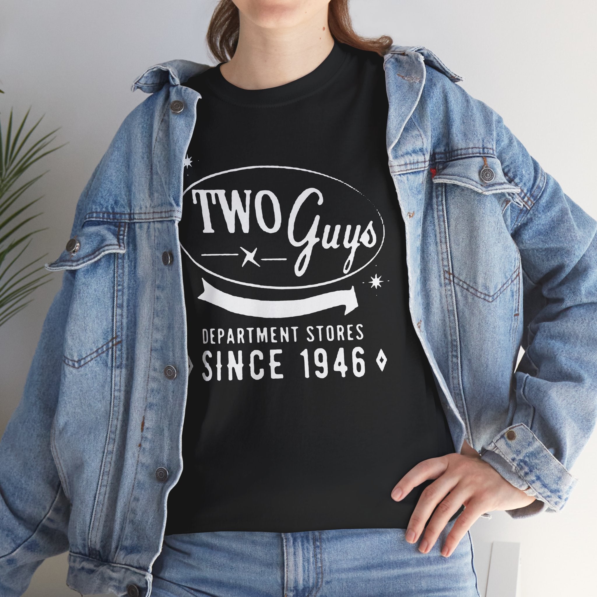 Two Guys Departement Store Retro Logo