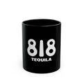 818 Tequila Logo Retro Black Mug (11oz, 15oz)