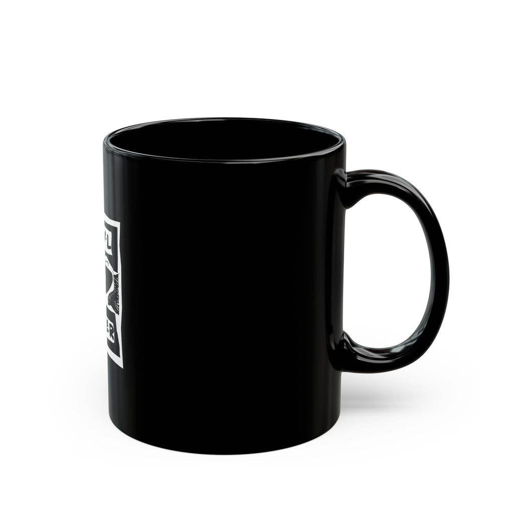 Vinyl Fever Records Logo  Black Mug (11oz, 15oz)