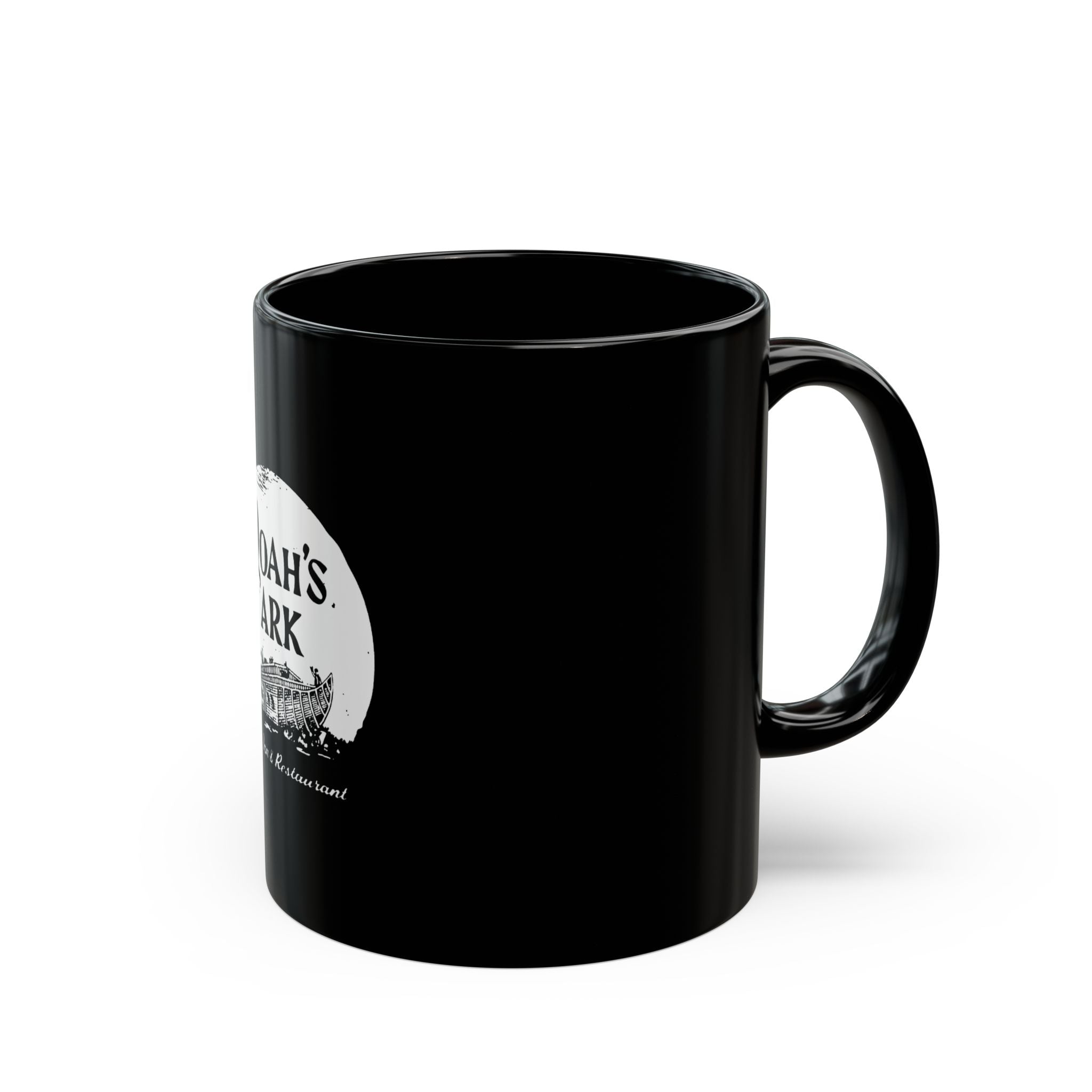 Noah Ark Logo  Black Mug (11oz, 15oz)