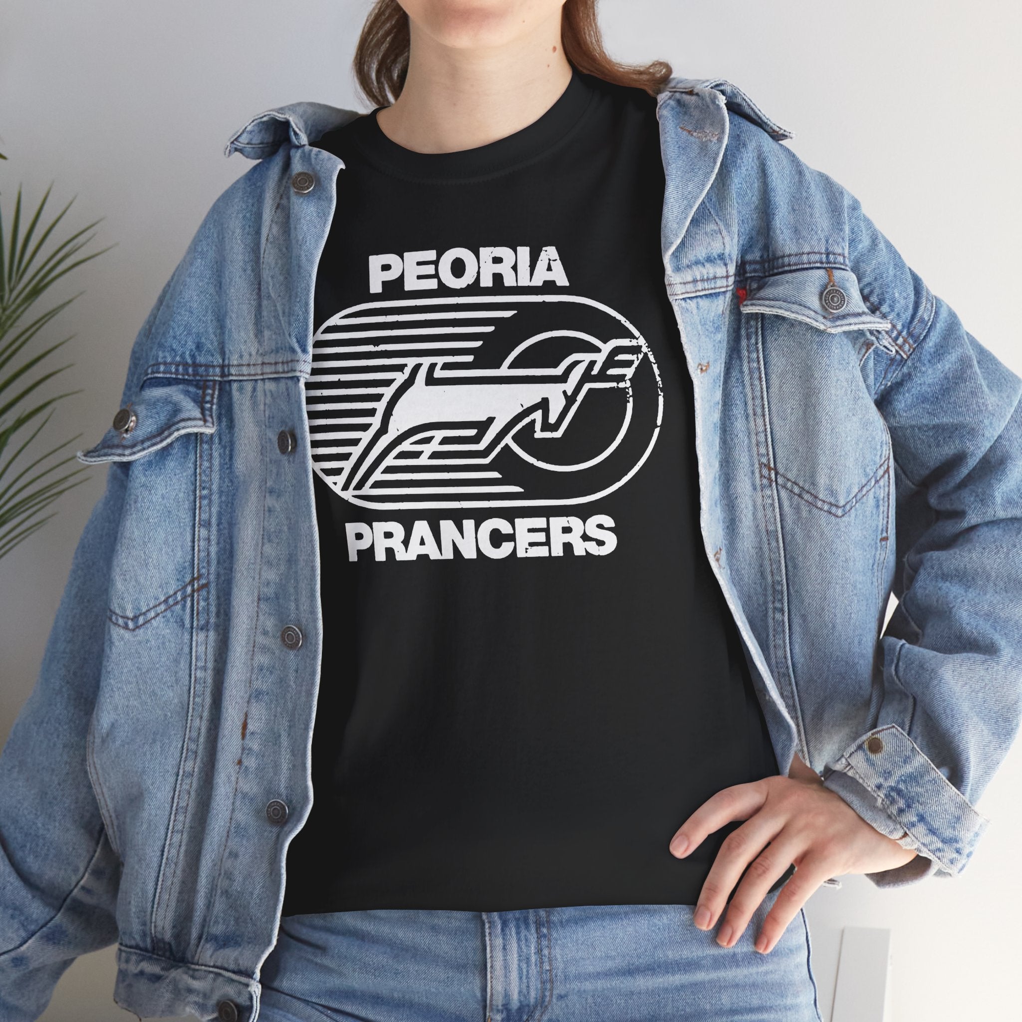 Peoria Prancers Retro Logo