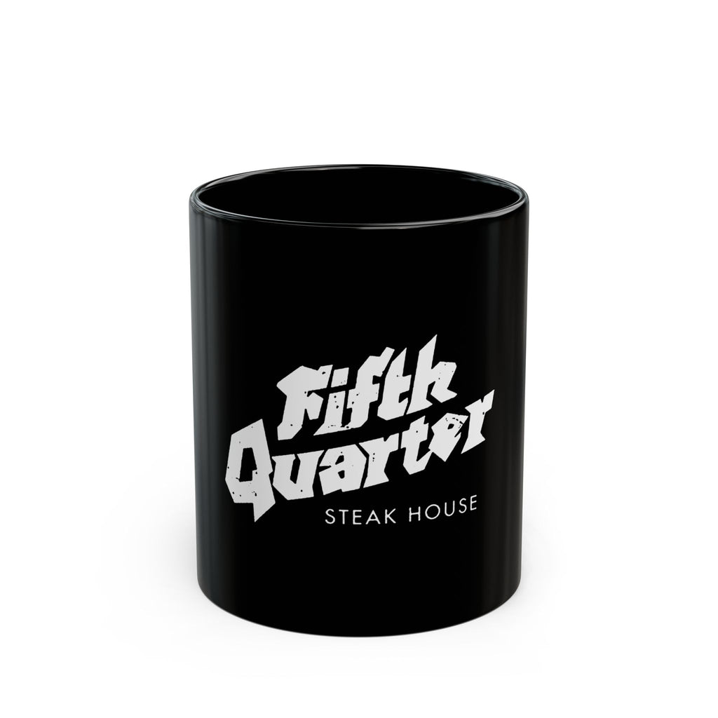 Fifth Quarter Logo Retro Black Mug (11oz, 15oz)