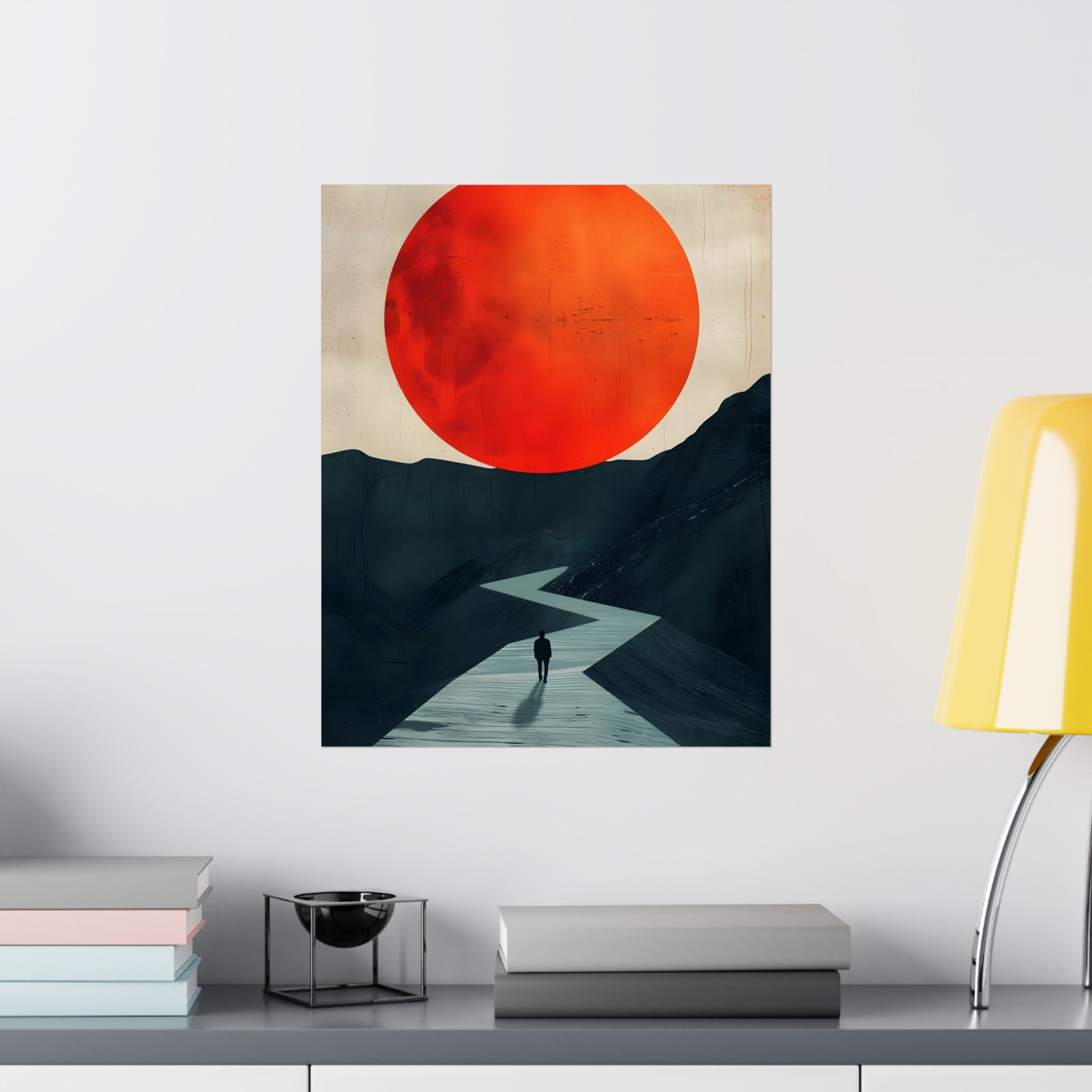 Where the Sun Weighs Heavy Matte Vertical Poster — Wall Art