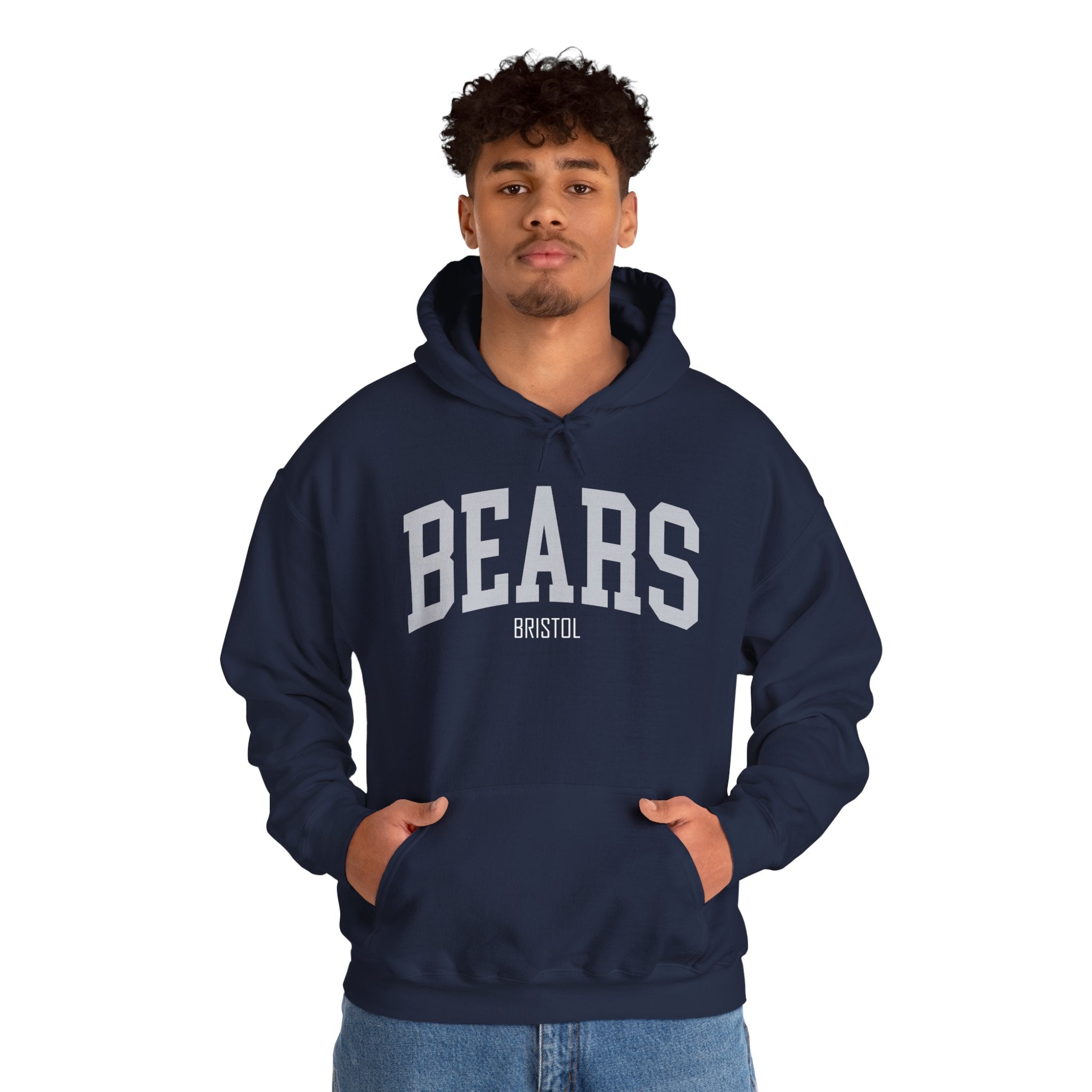 Bears Bristol Retro Logo — Bold City Pride Pullover