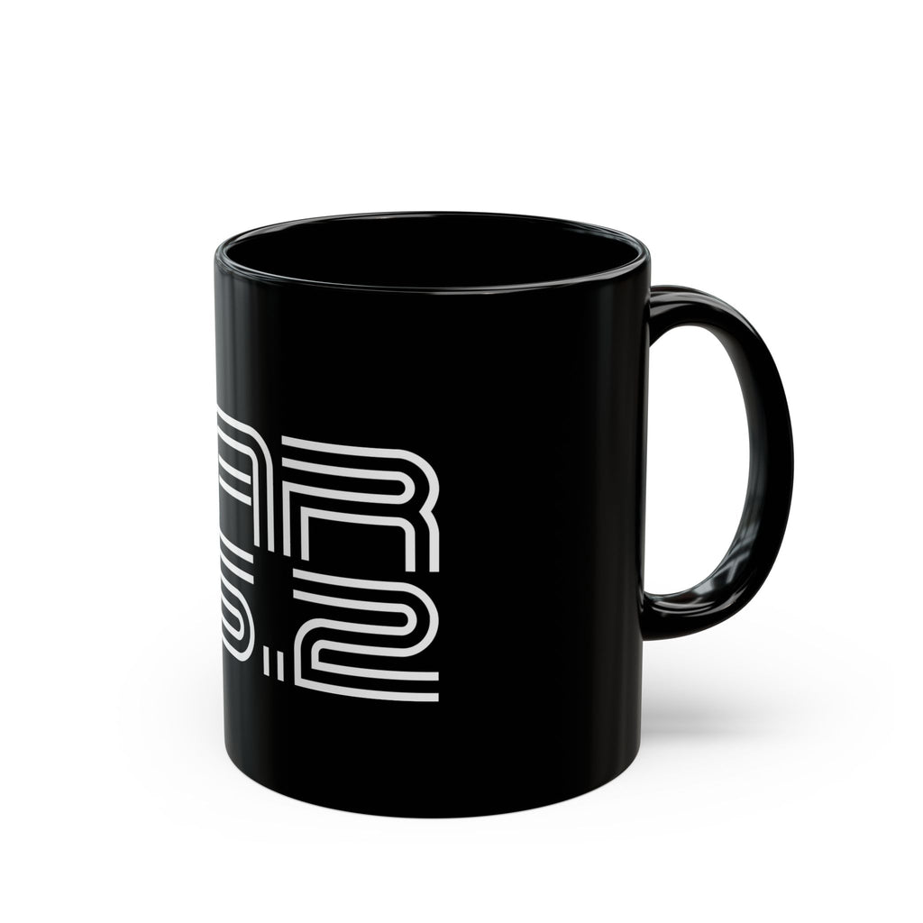 Paris City Running Marathon Black Mug (11oz, 15oz)