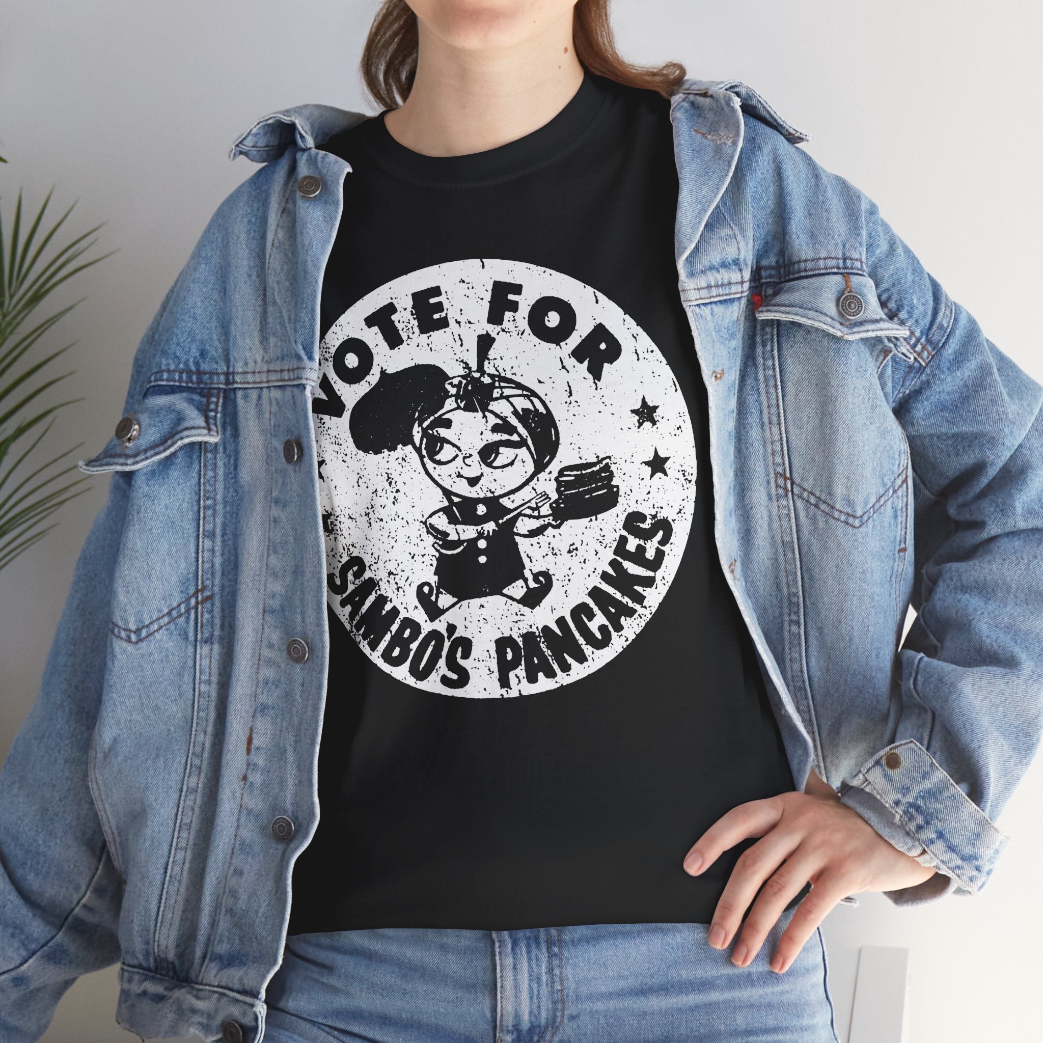 Sambos Pancake Retro Logo