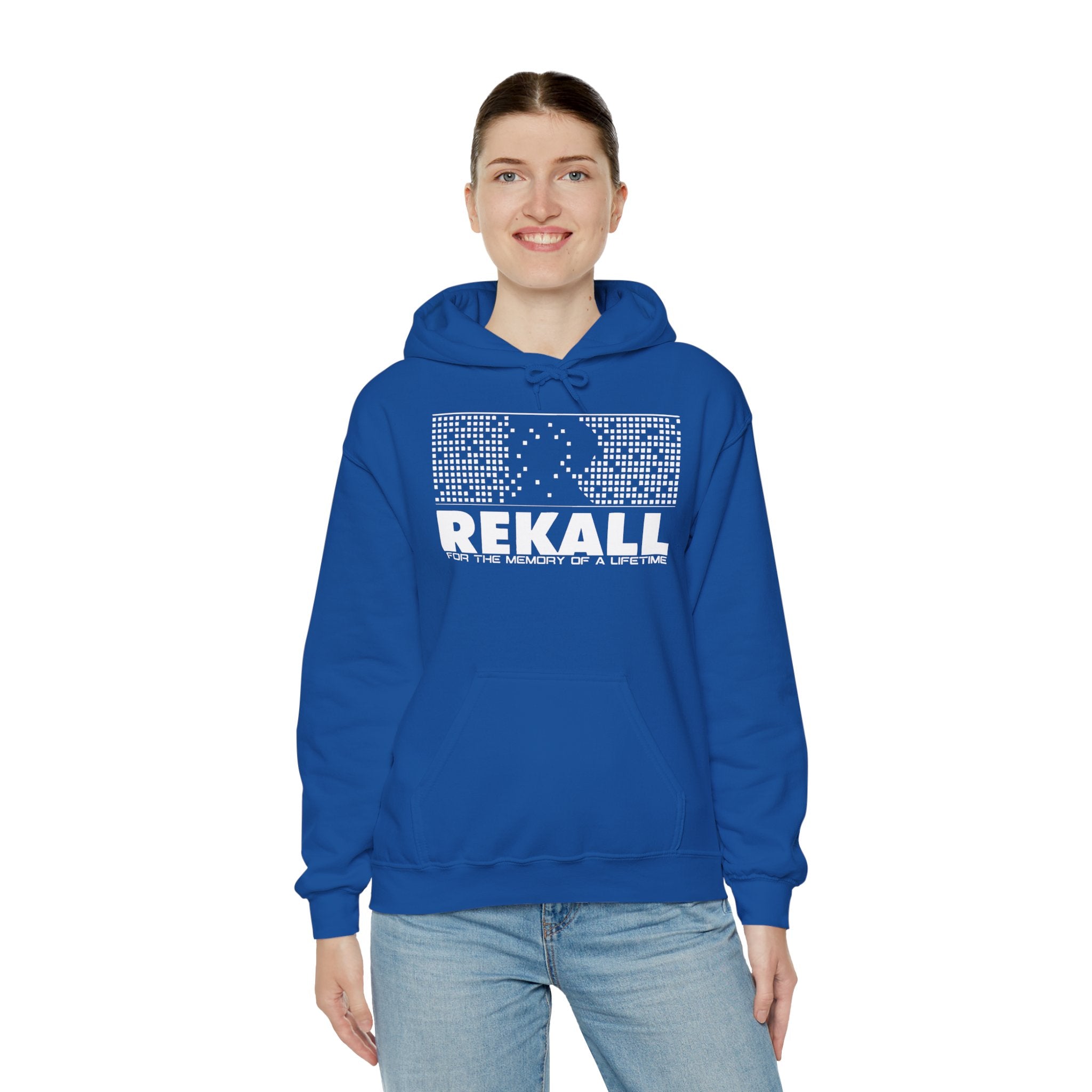 Rekall Movie Retro Logo — Bold City Pride Pullover
