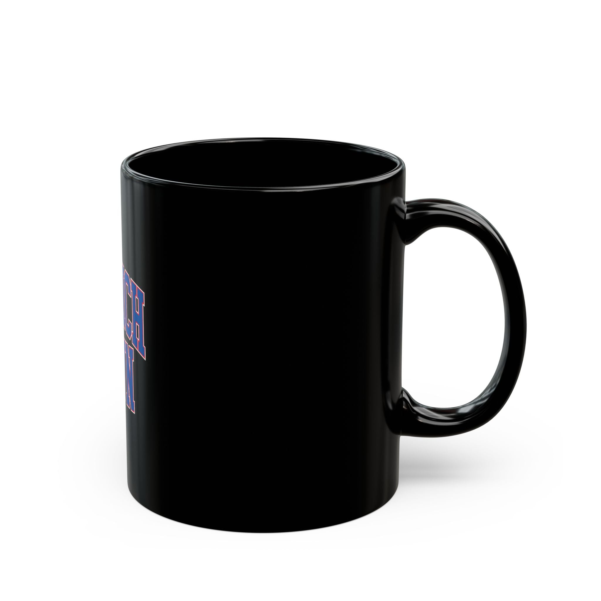 Ipswich Town Logo Retro Black Mug (11oz, 15oz)