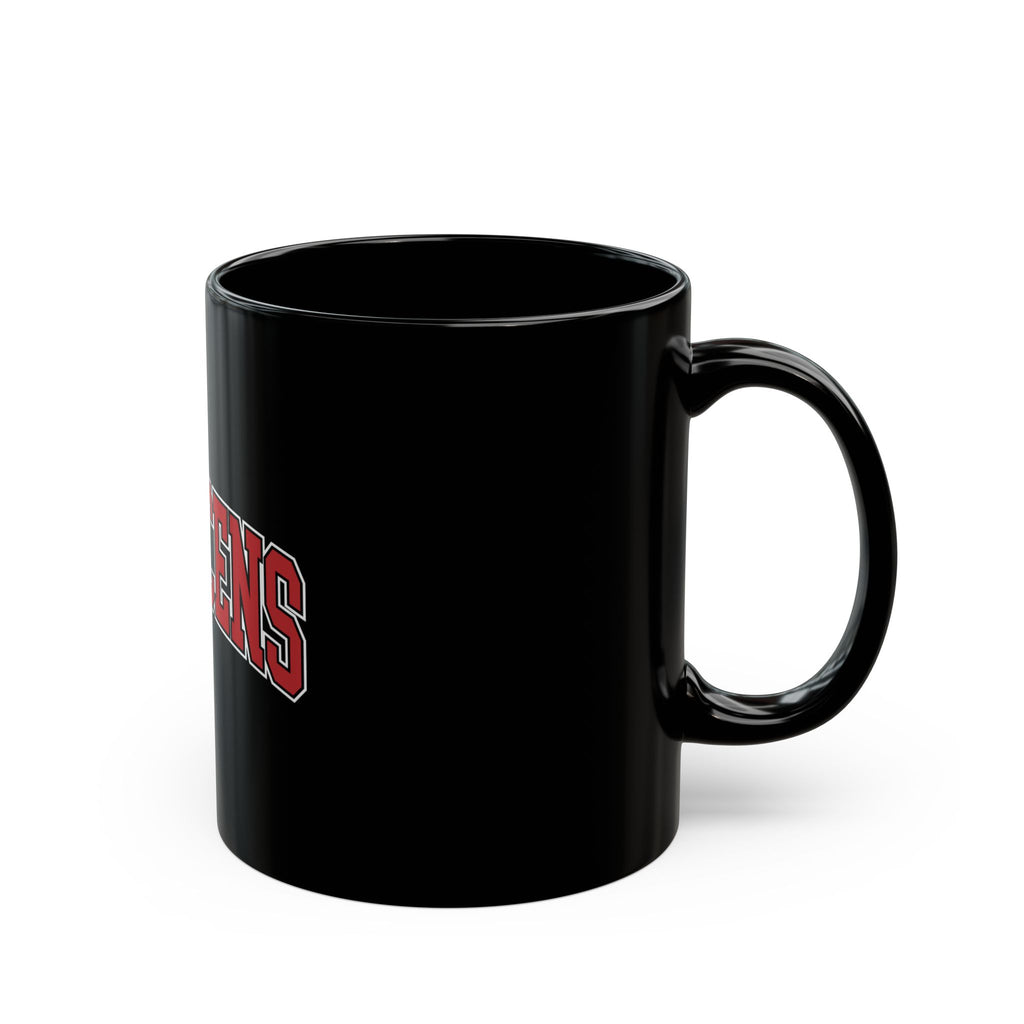 Saracens Retro Logo Retro Black Mug (11oz, 15oz)