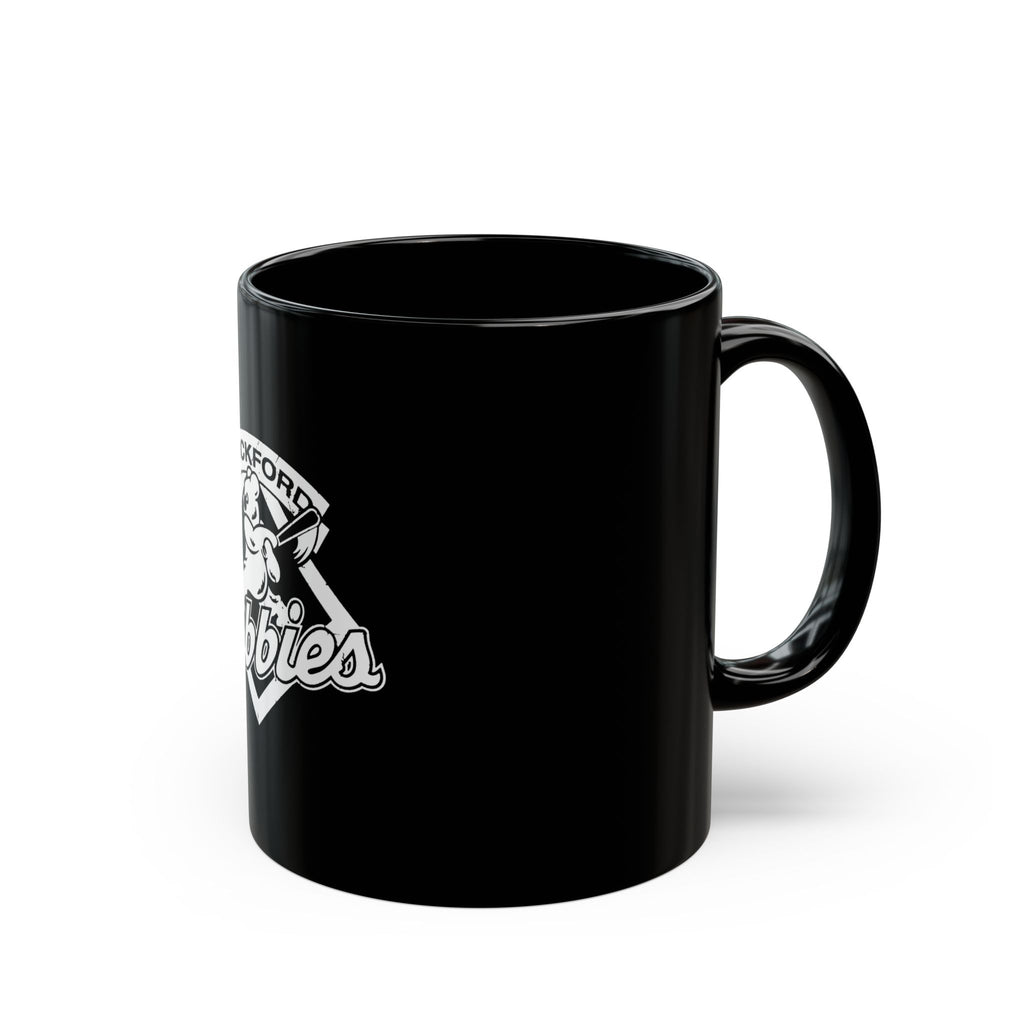Rockford Cubbies Logo  Black Mug (11oz, 15oz)