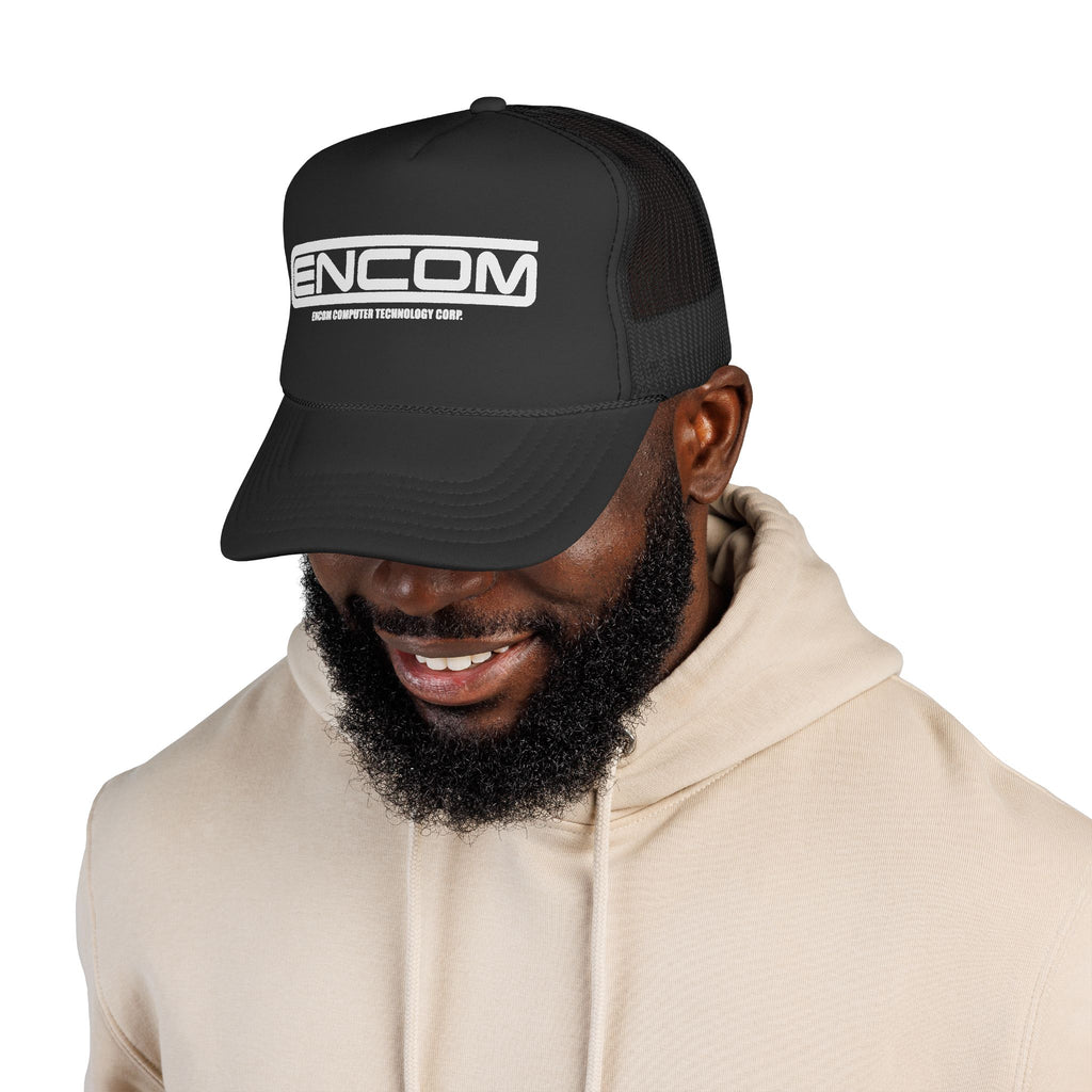 Encom Computer Logo – Vintage Arch Logo Mesh Hat