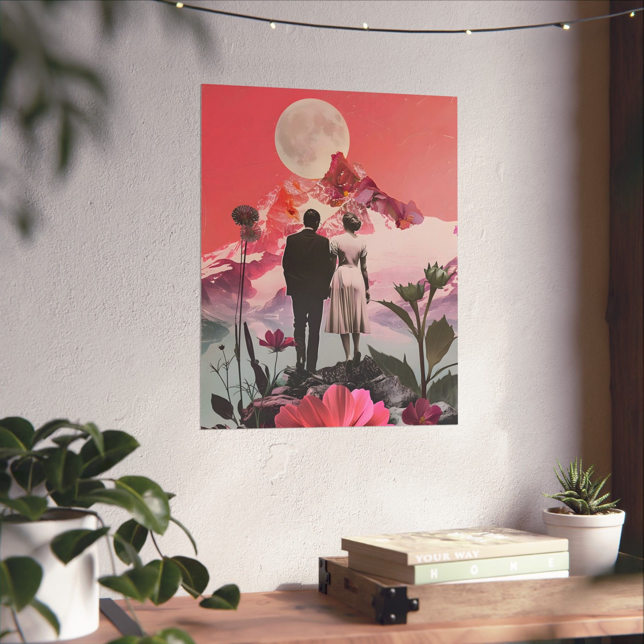 A Landscape Made of Dreams Matte Vertical Poster — Wall Art
