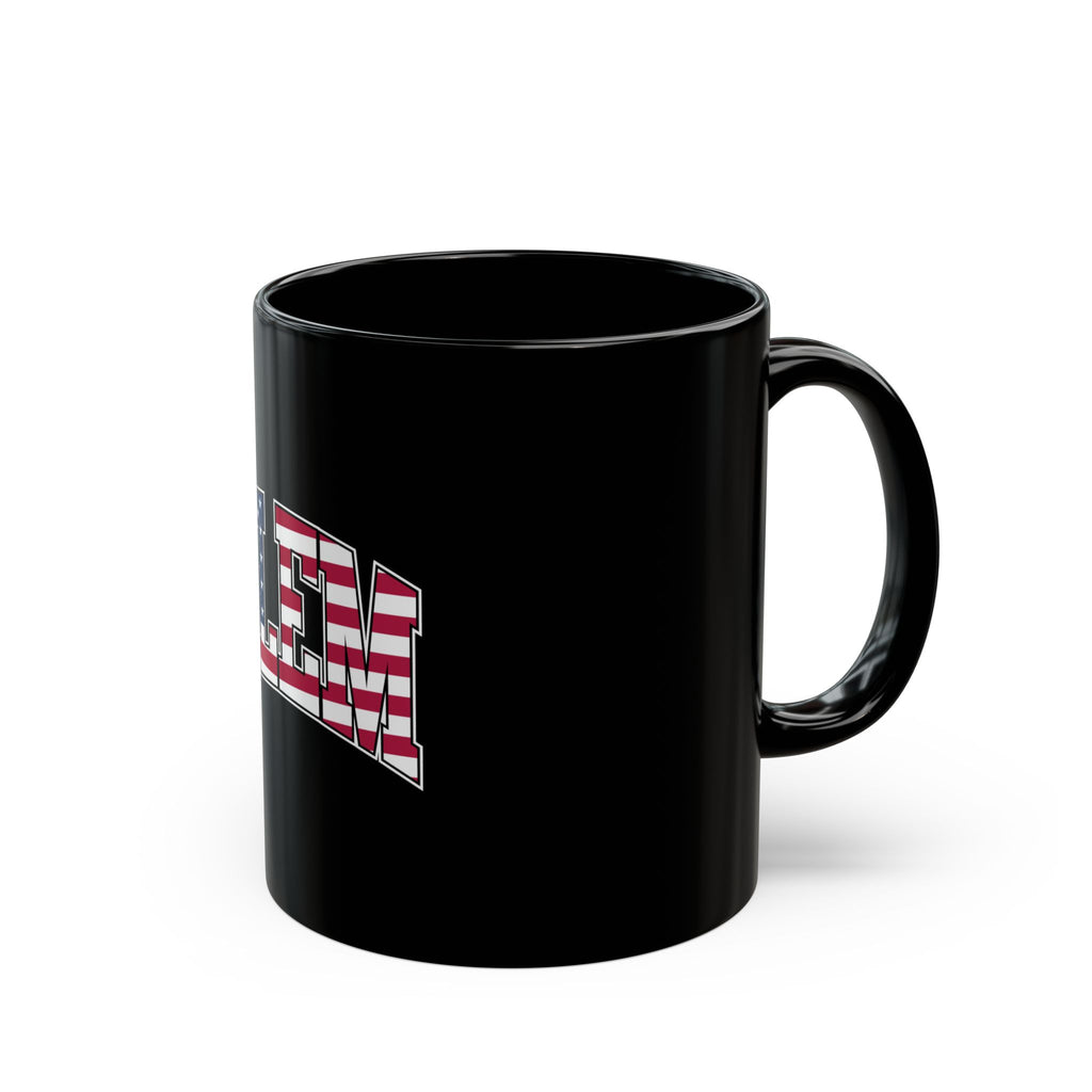 Salem Logo Retro Black Mug (11oz, 15oz)