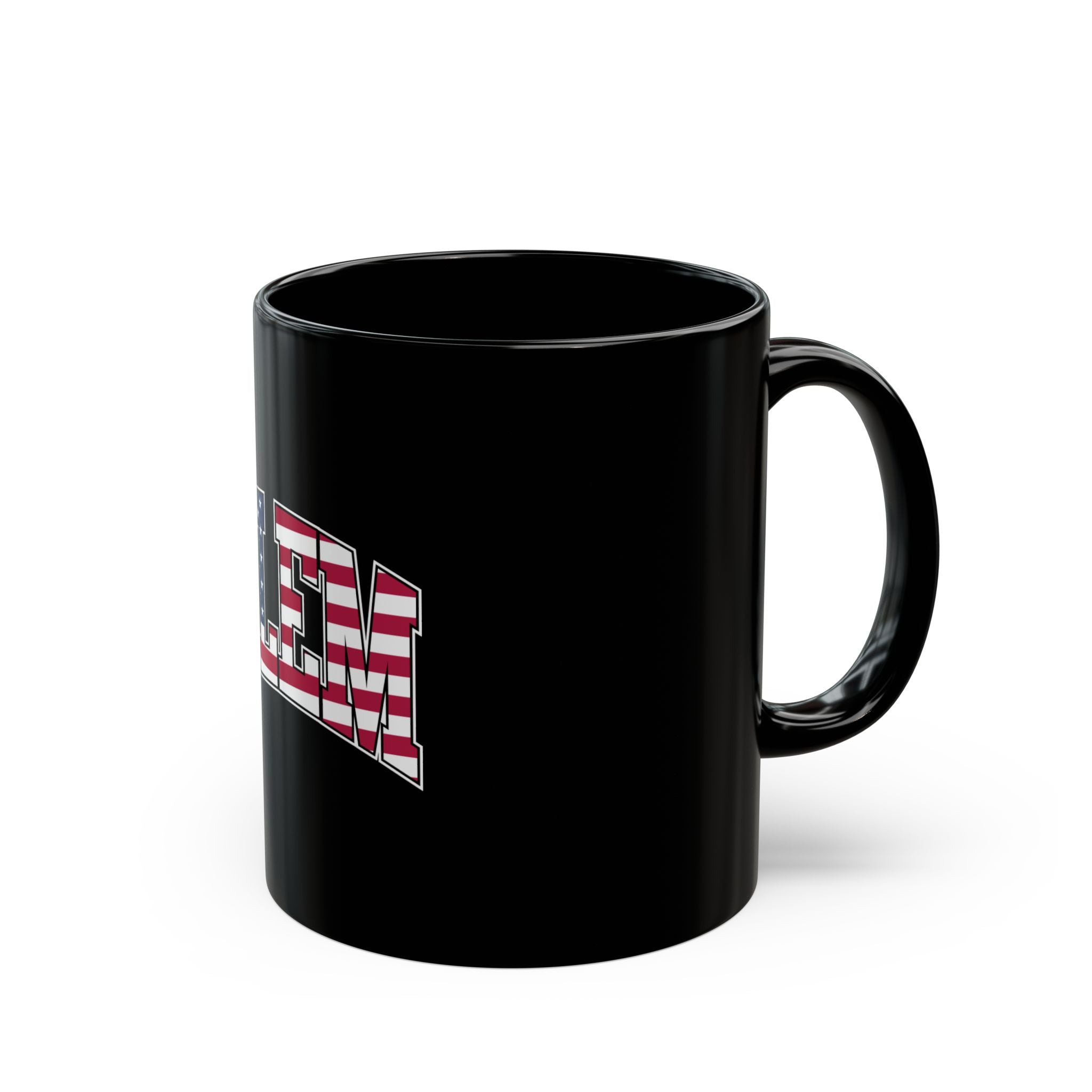 Salem Logo Retro Black Mug (11oz, 15oz)