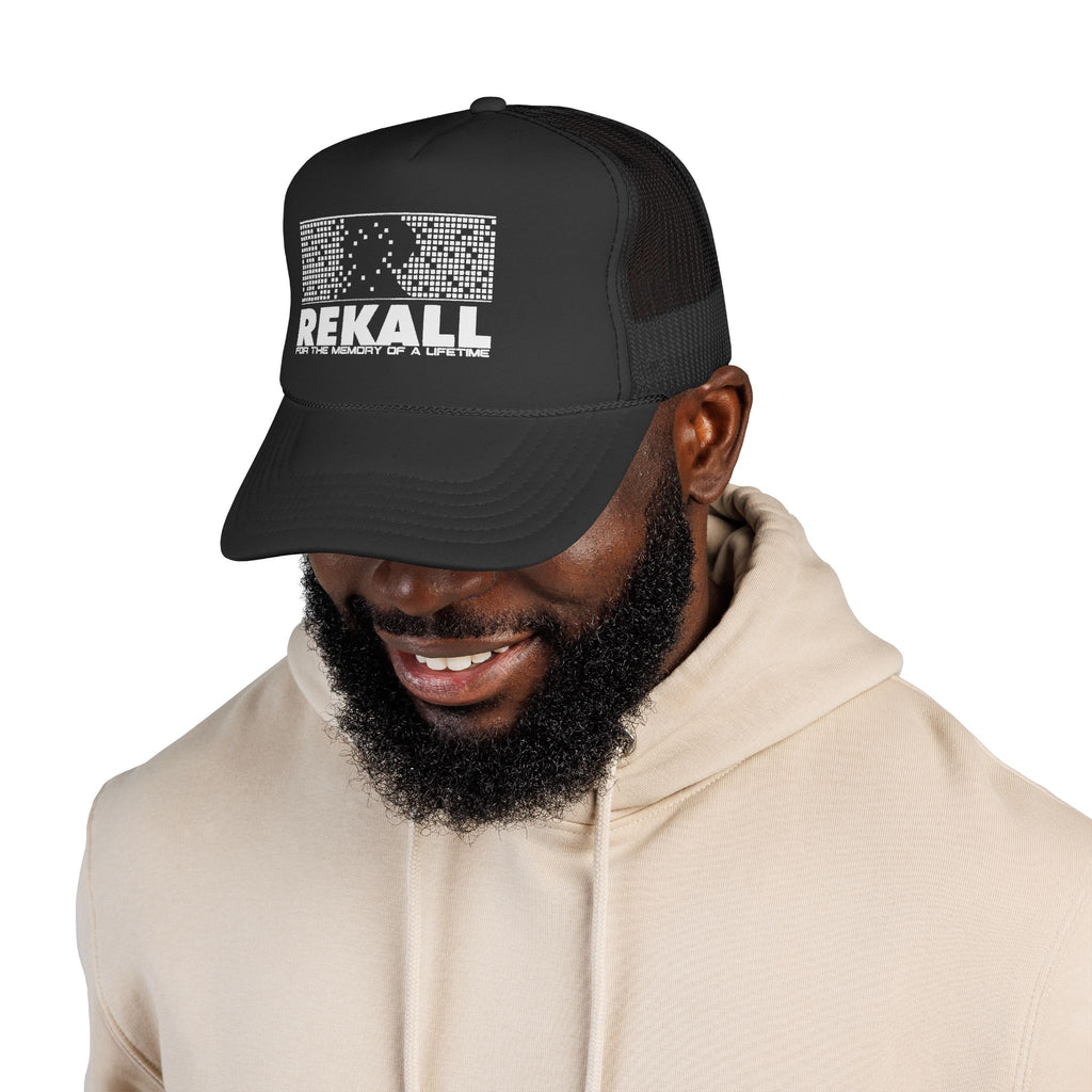 Rekall Retro Cap Logo – Vintage Arch Logo Mesh Hat