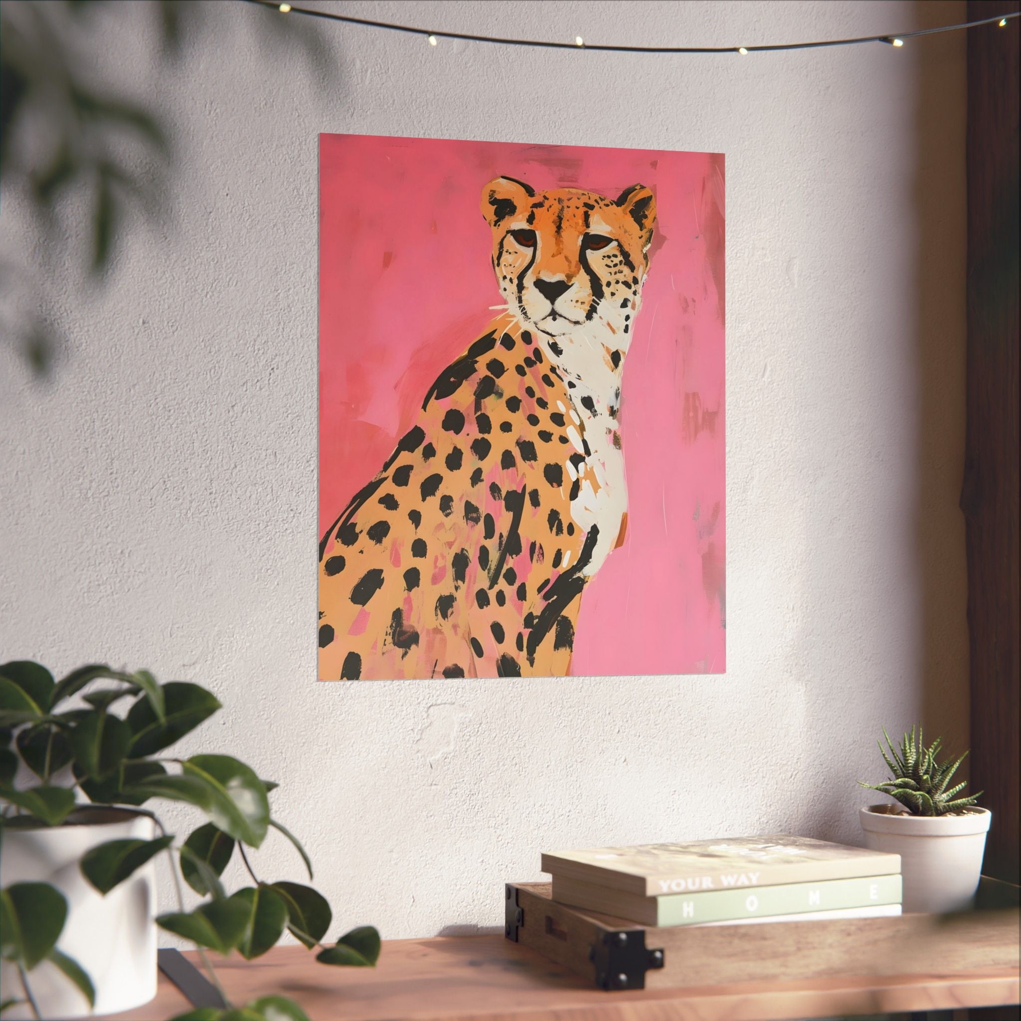 Pink Panther Energy Matte Vertical Poster — Wall Art