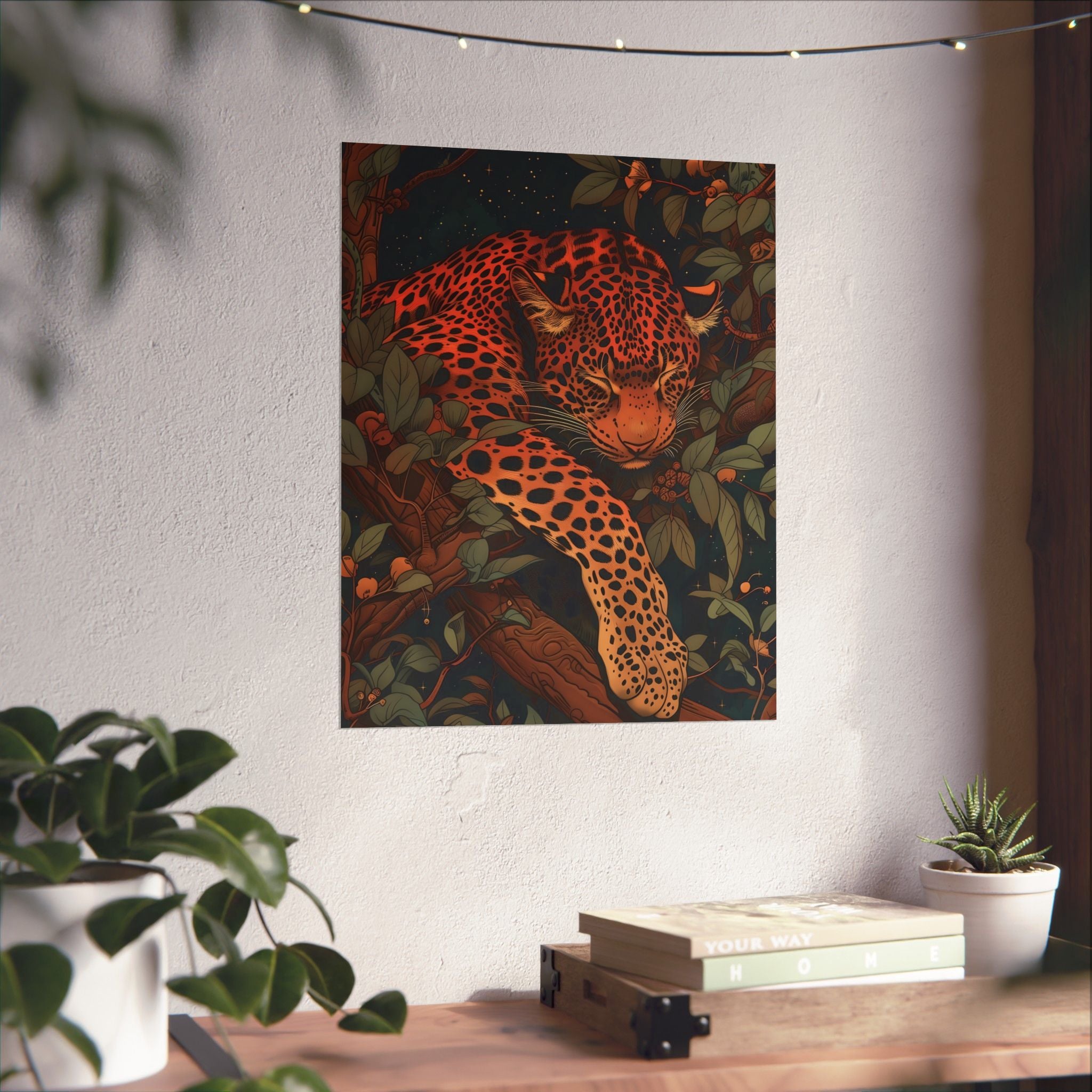 Where the Stars Lull the Wild to Sleep Matte Vertical Poster — Wall Art