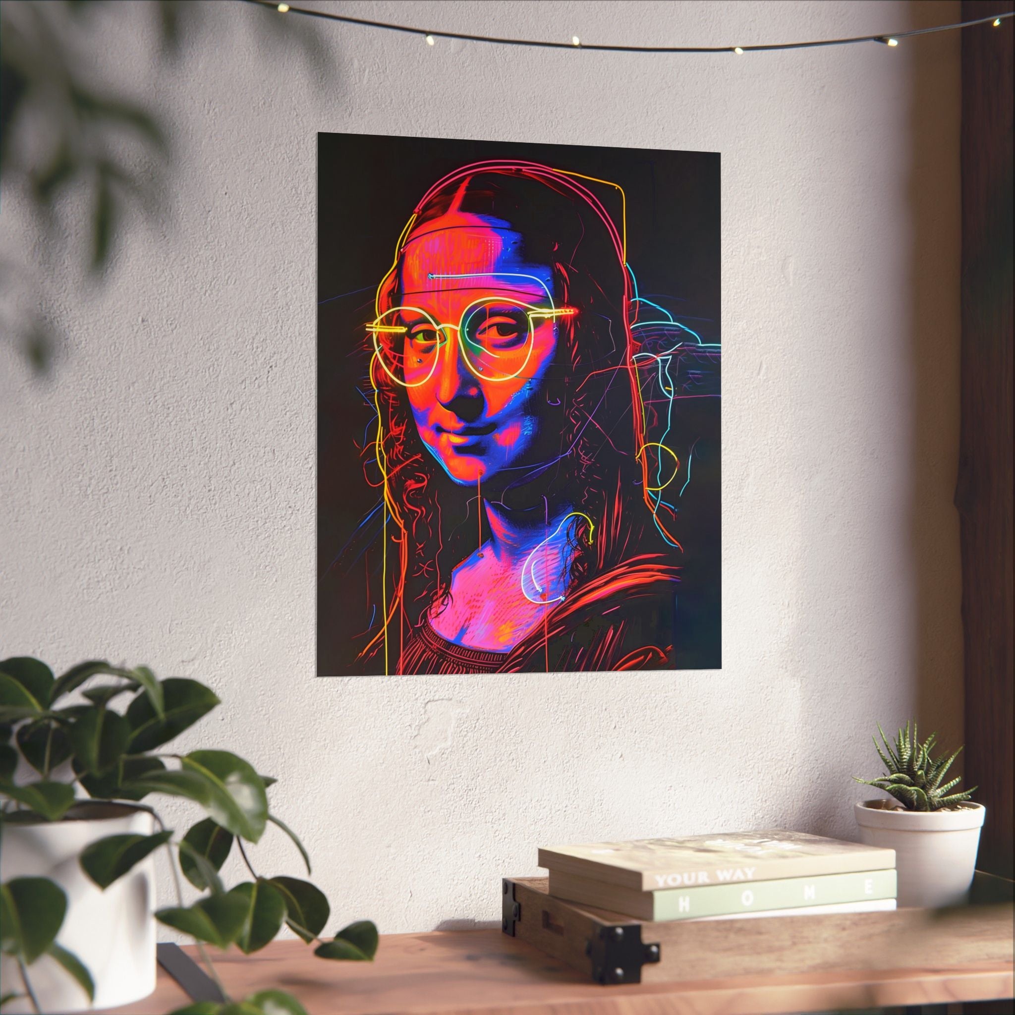 Rise Through the Rain Matte Vertical Poster — Wall Art