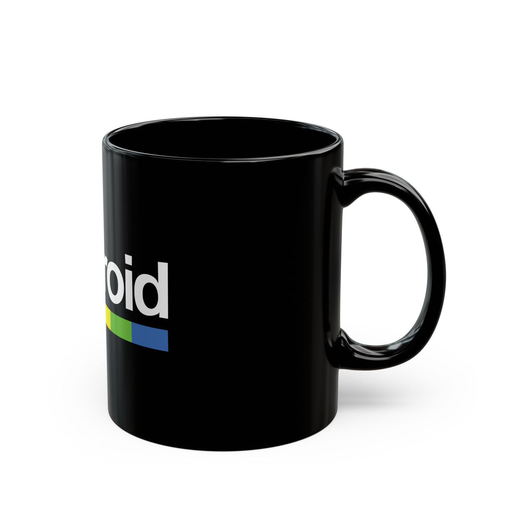 Polaroid Camera Logo Retro Black Mug (11oz, 15oz)