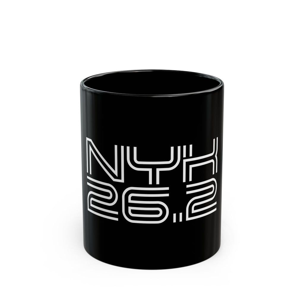 New York City Running Marathon Black Mug (11oz, 15oz)