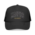 Magpies Football Club Retro Cap Logo – Vintage Arch Logo Mesh Hat