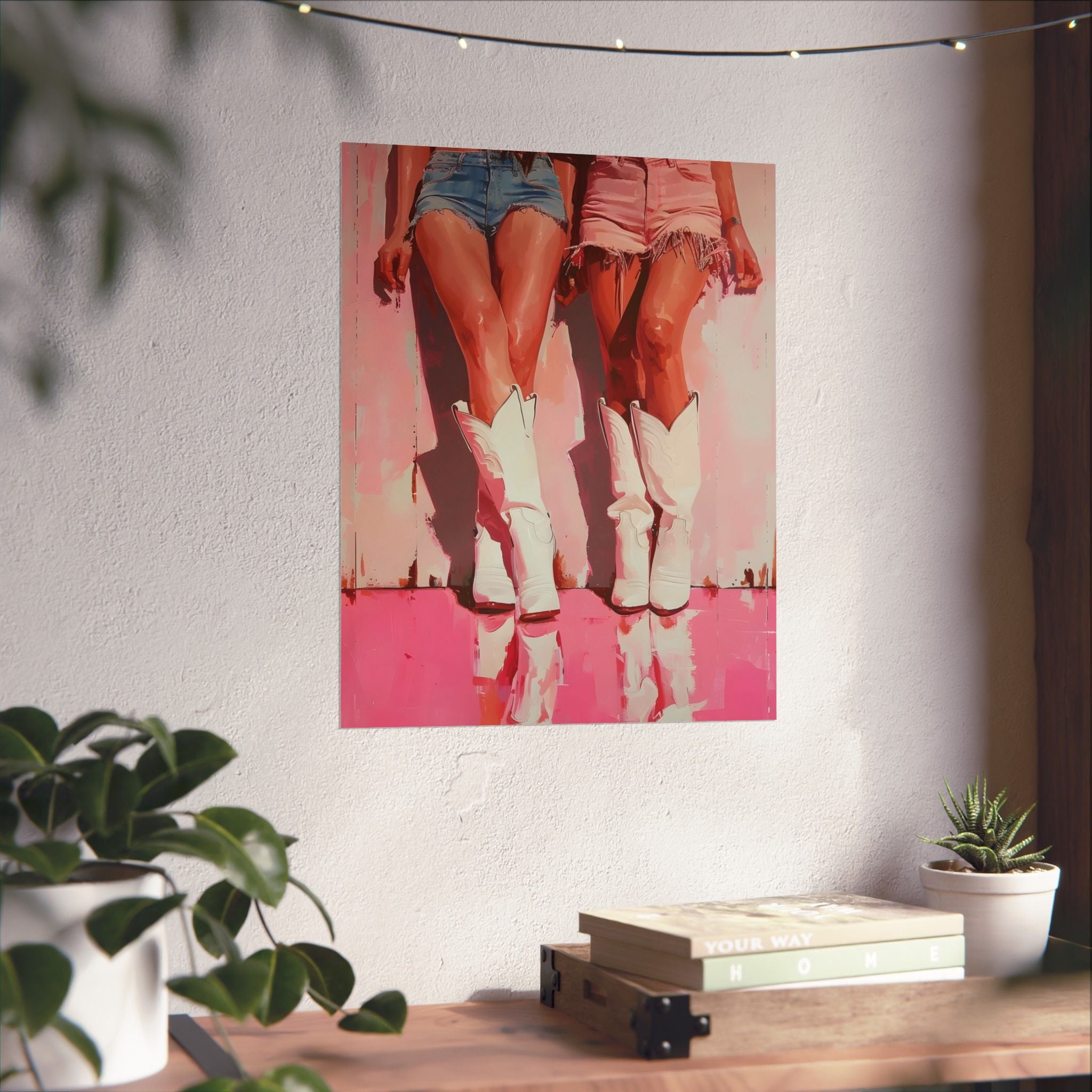 Cowgirl Crush Matte Vertical Poster — Wall Art