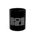 Boston Running Marathon Black Mug (11oz, 15oz)