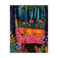 Dreaming in the Enchanted Forest Matte Vertical Poster — Wall Art