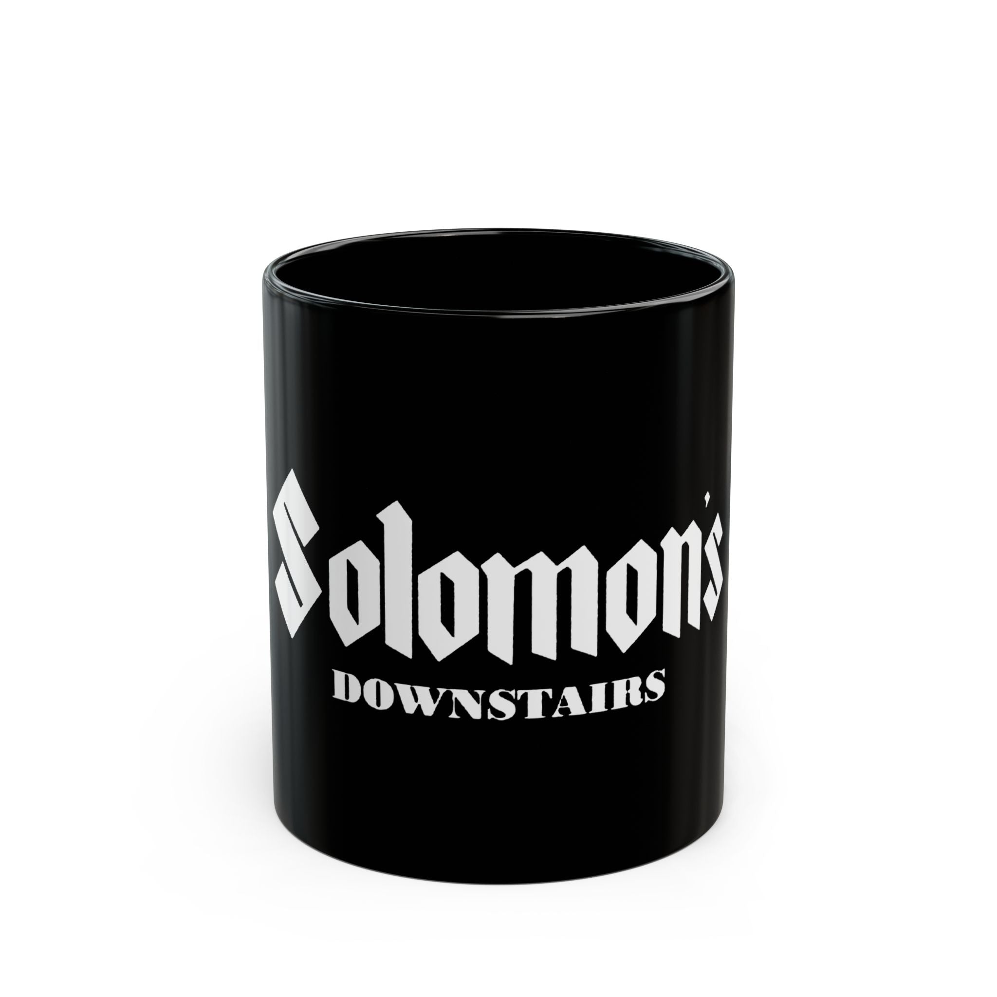 SOlomons Downstairs Black Mug (11oz, 15oz)