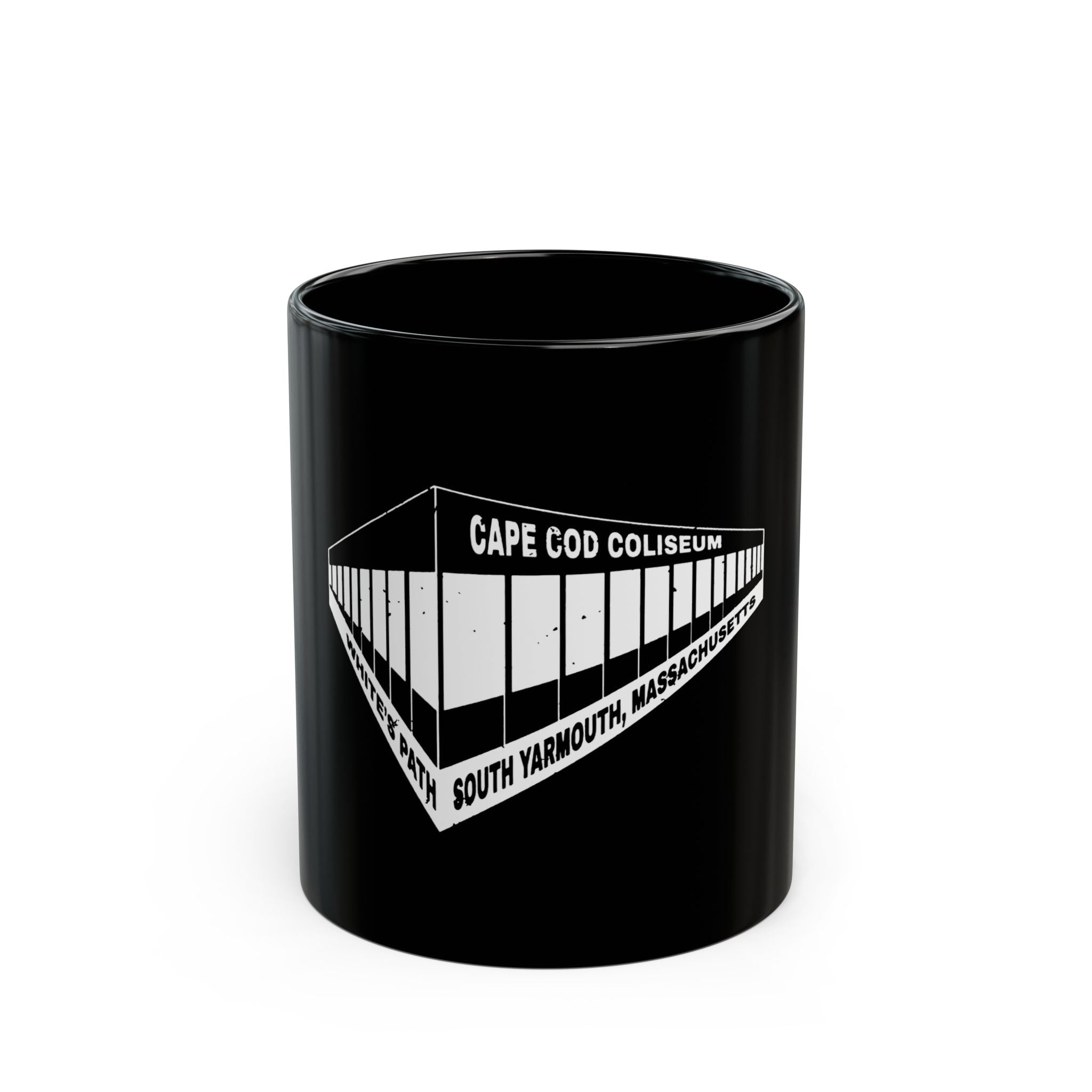 Cape Cod Retro Black Mug (11oz, 15oz)