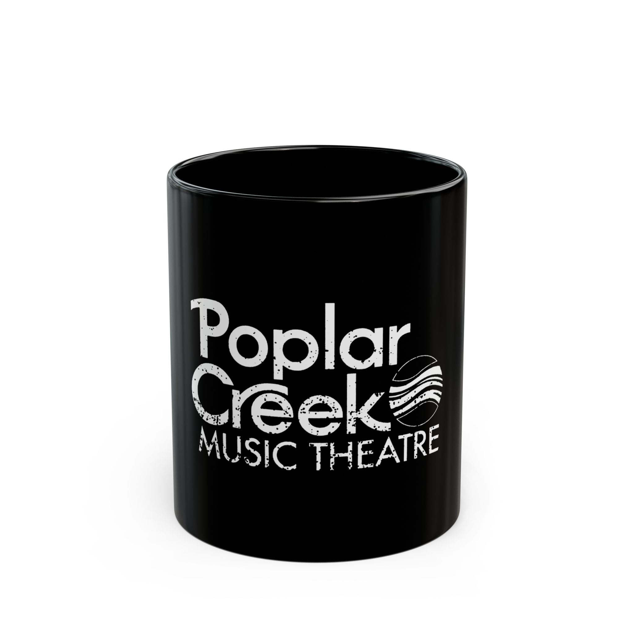 Poplar Creek Logo  Black Mug (11oz, 15oz)