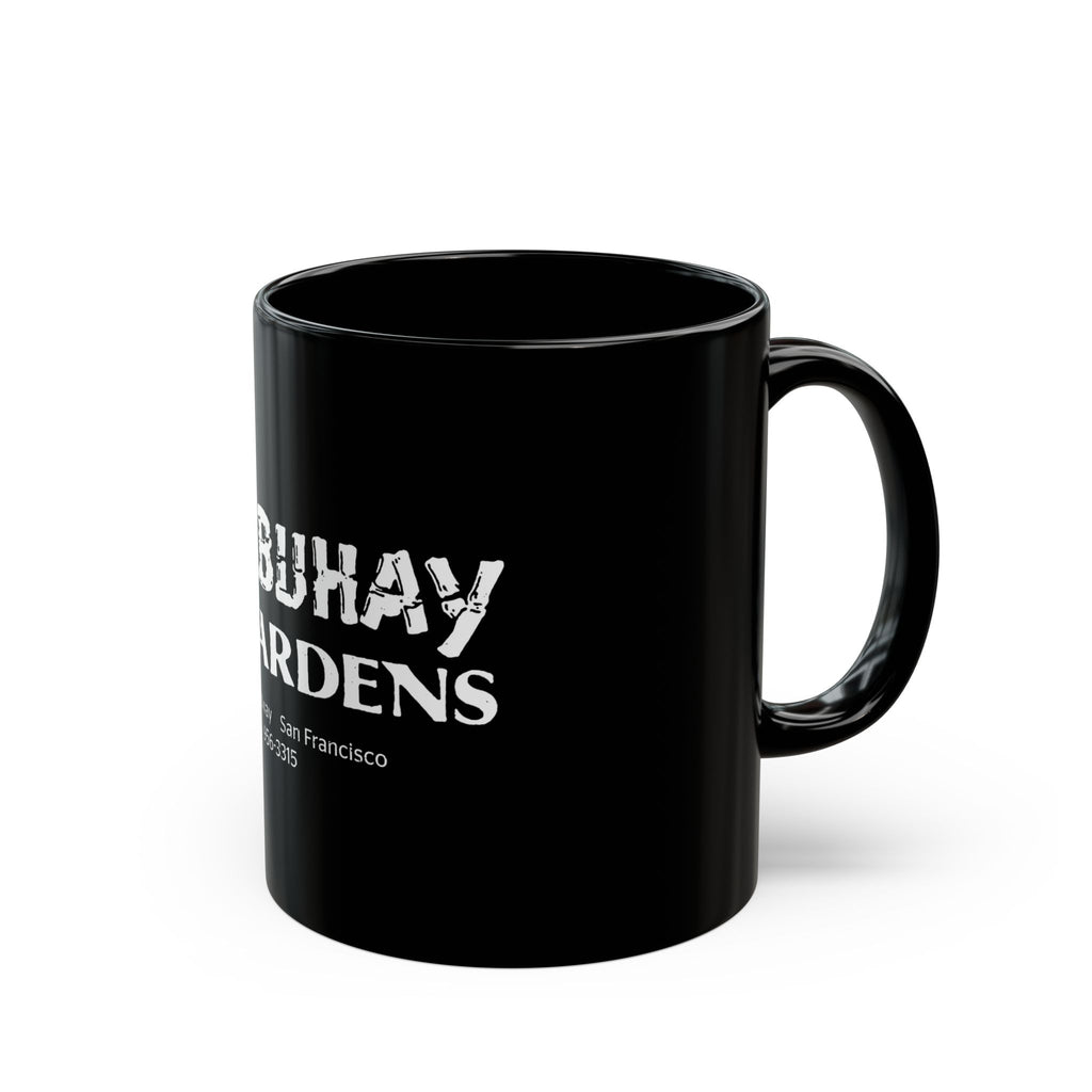 Mabuhay Gardens Retro Black Mug (11oz, 15oz)