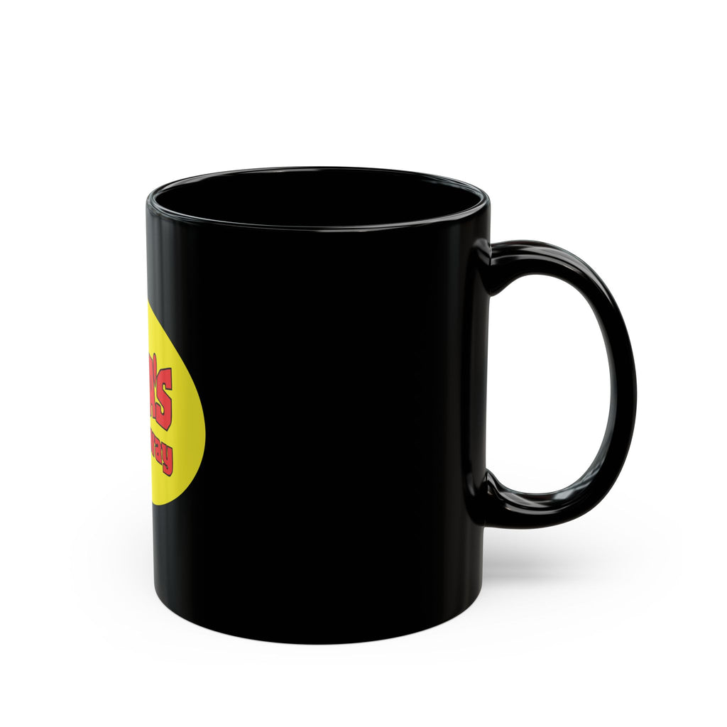 Nitas Hideaway Retro Logo  Black Mug (11oz, 15oz)
