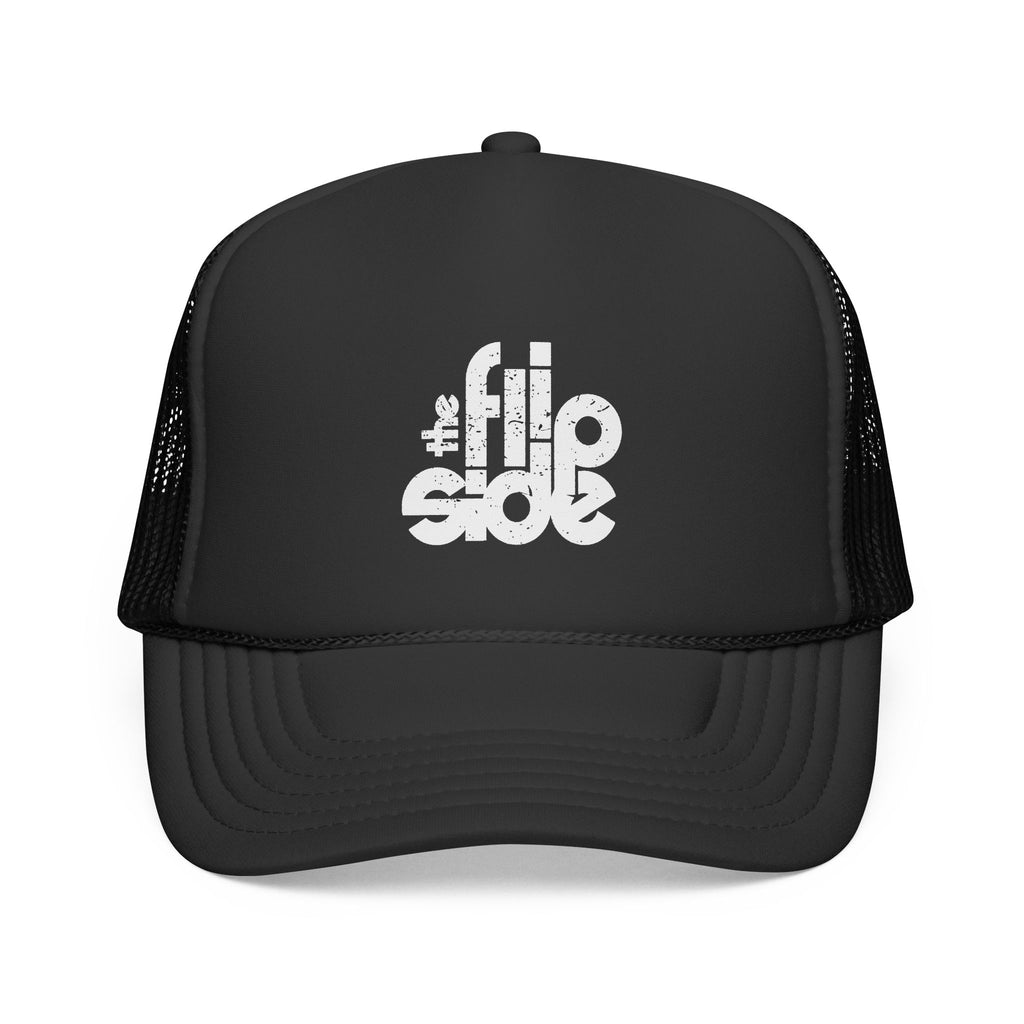 The Flip Side Retro Logo – Vintage Arch Logo Mesh Hat