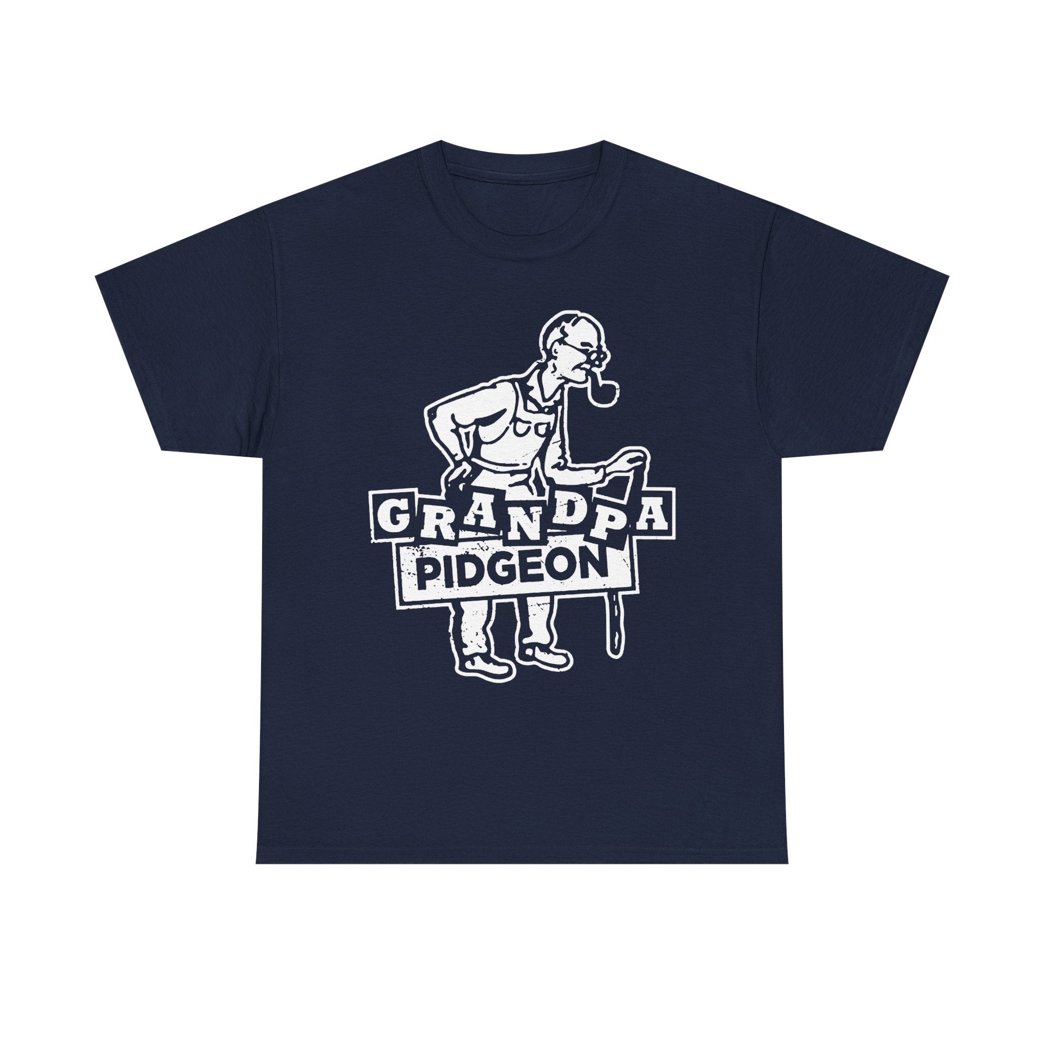 Grandpa Pidgeon Retro Logo