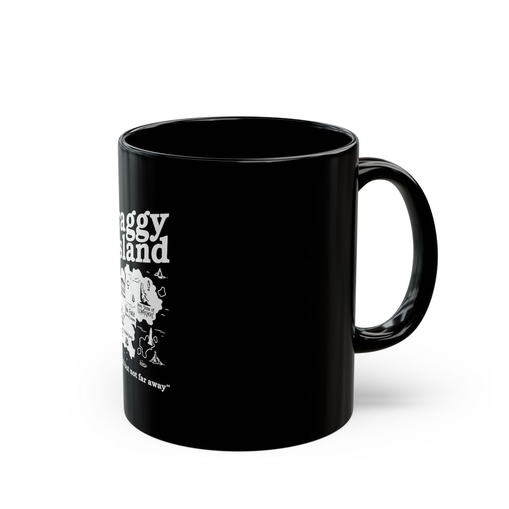 Craggy Island Logo Retro Black Mug (11oz, 15oz)
