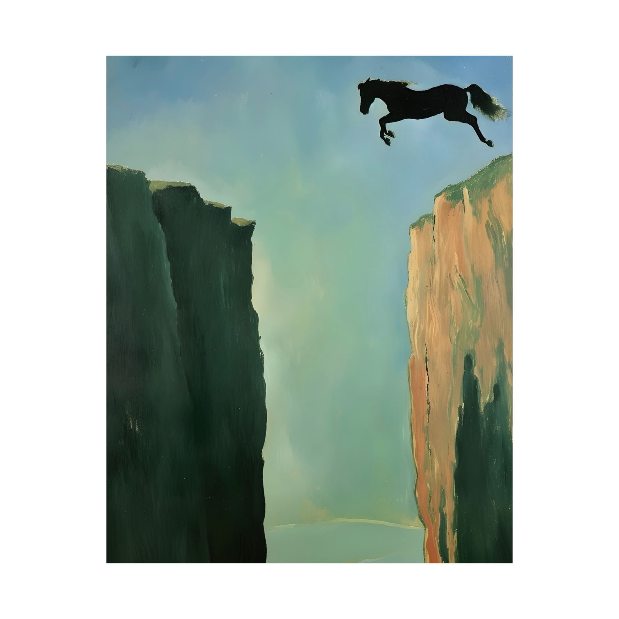 ourage Lives in the Space Between Matte Vertical Poster — Wall Art